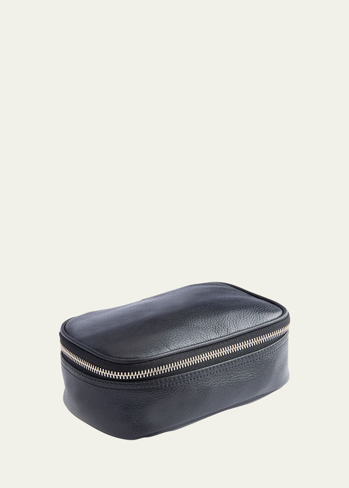 Royce New York Leather Tech Accessory Travel Storage Case In Black