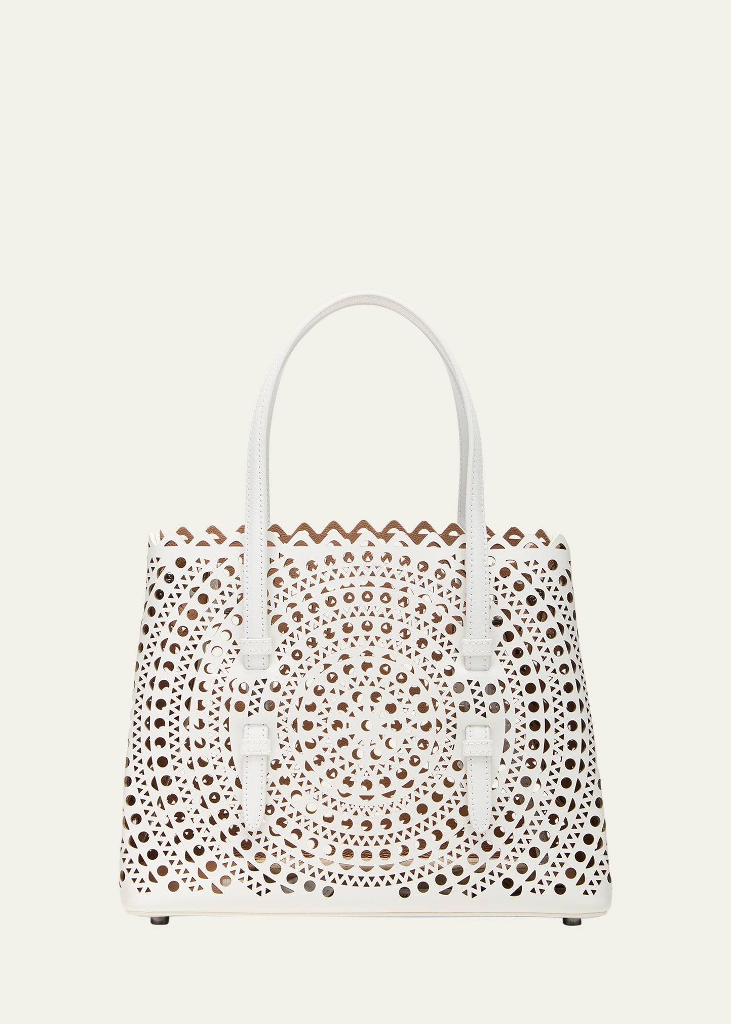 Mina 25 Tote Bag in Vienne Perforated Leather