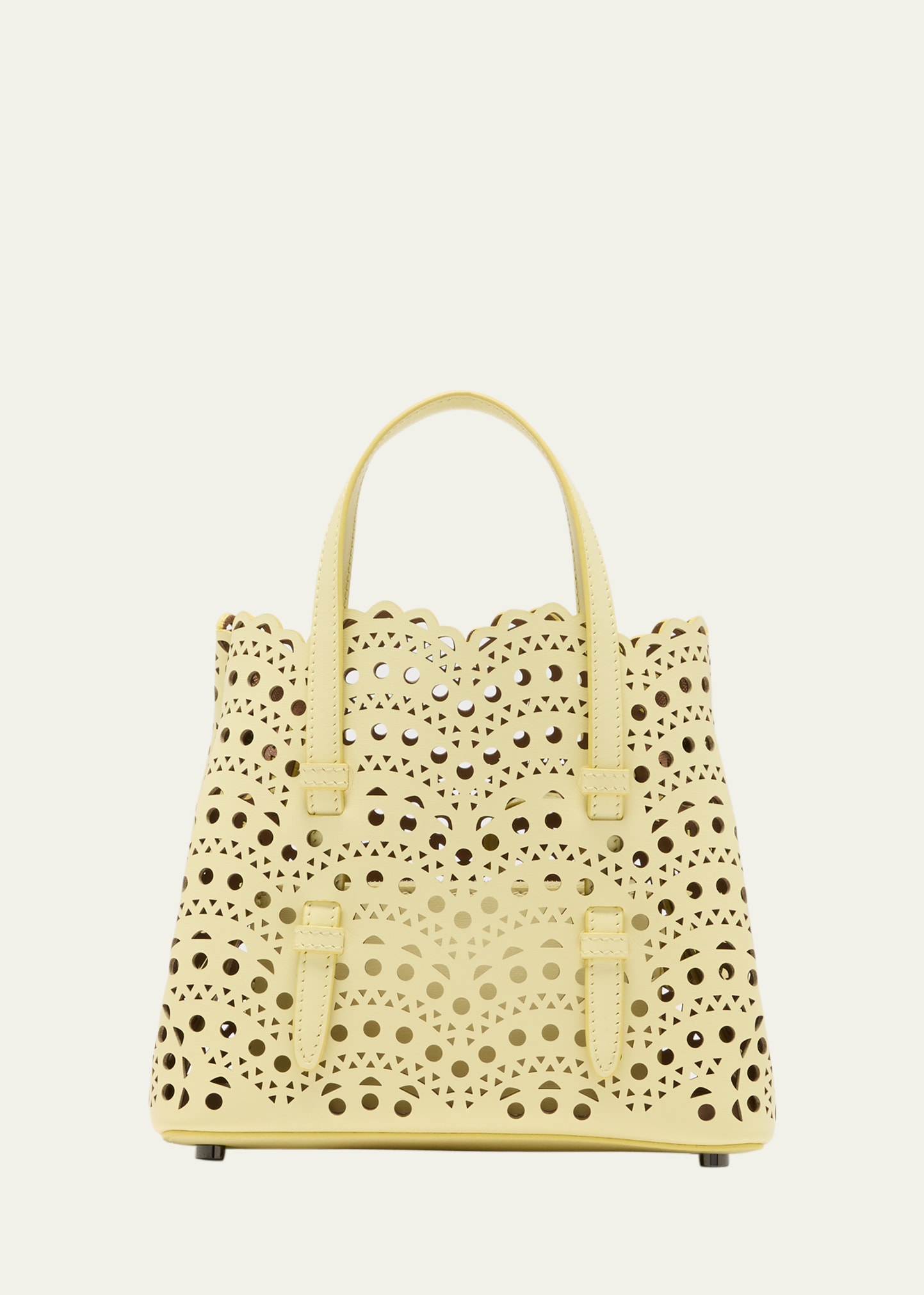 Alaïa Mina 20 Bag In 239 Jaune Pale