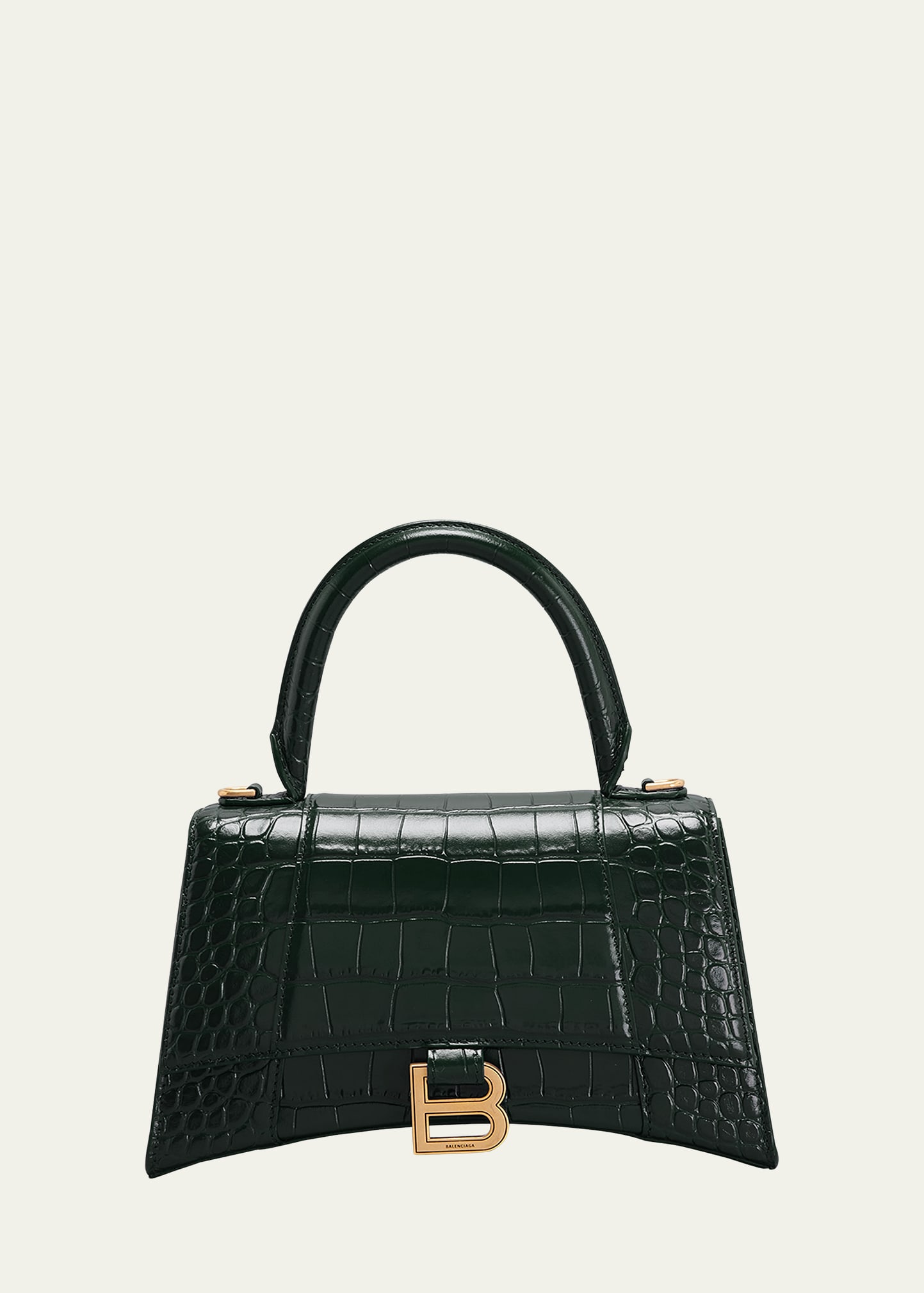 Balenciaga croc embossed bag hotsell