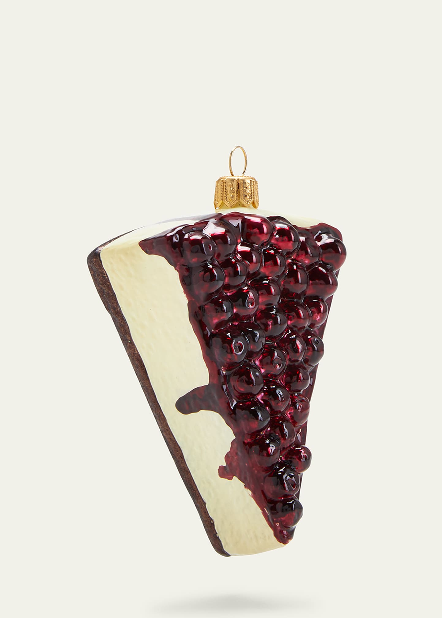 Bergdorf Goodman Cheesecake With Strawberries Christmas Ornament