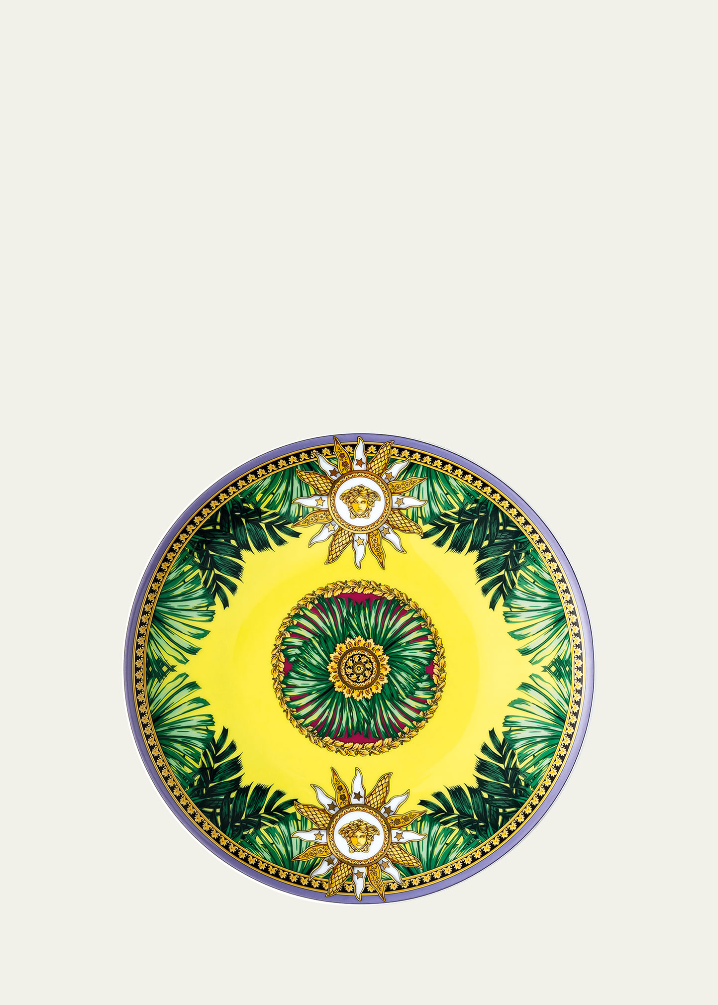 Shop Versace Jungle Animalier Bread & Butter Plate In Multi