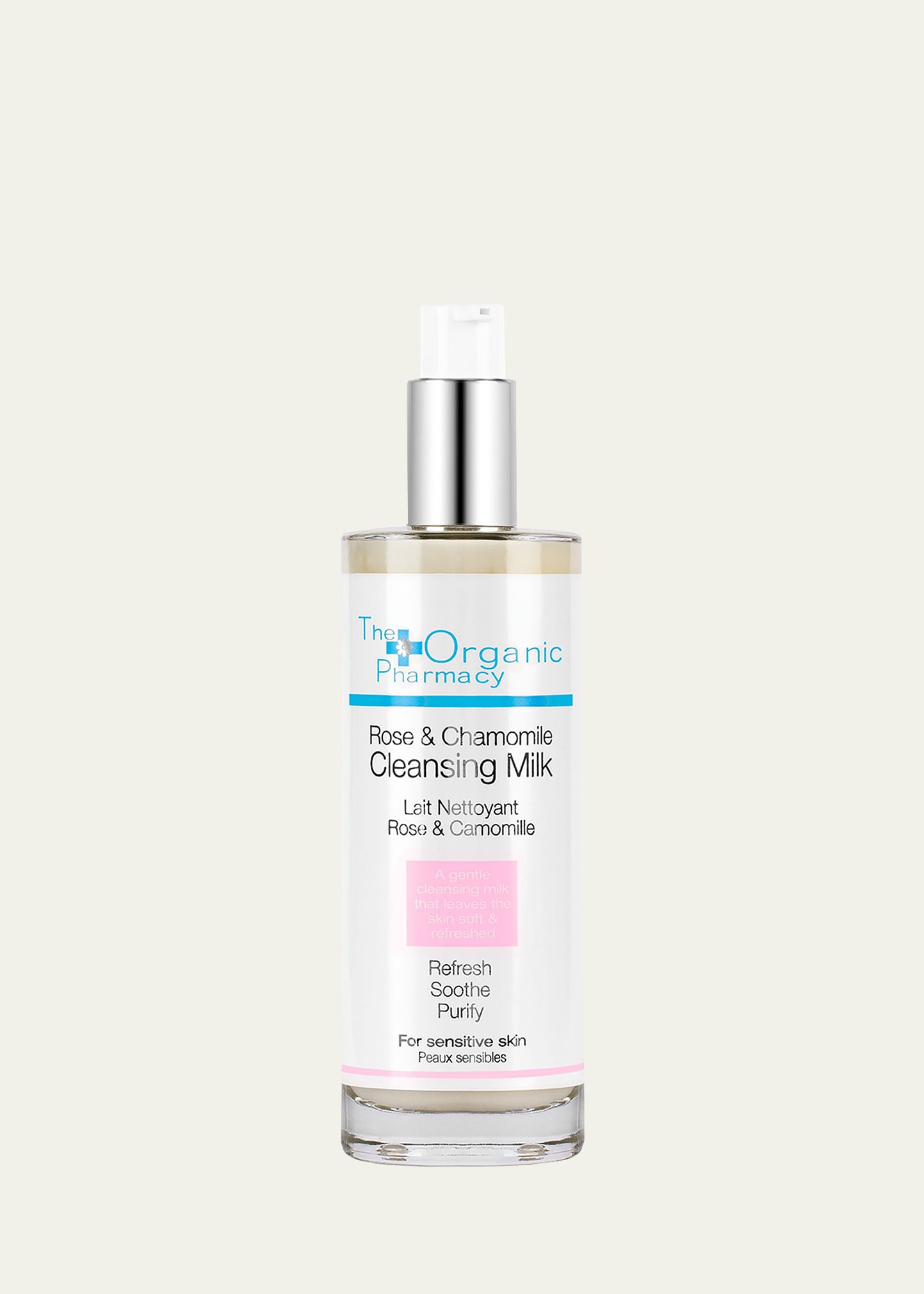 Rose and Chamomile Cleansing Milk, 3.4 oz.