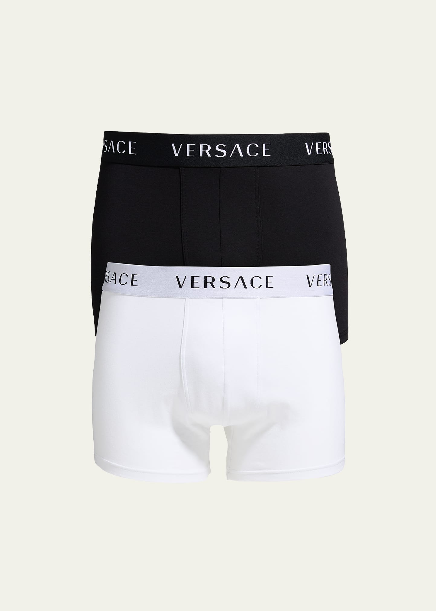 Barocco twill boxershorts in black - Versace