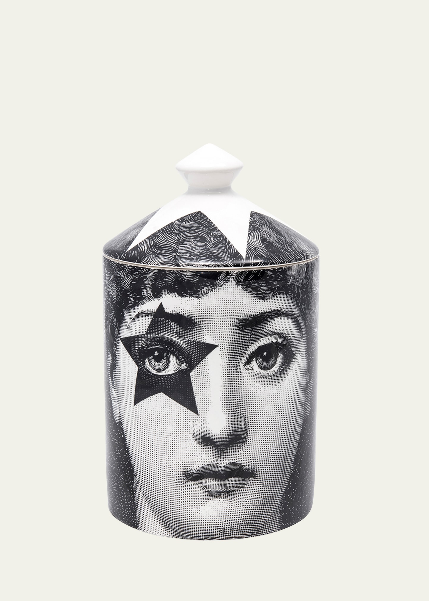 Fornasetti Star Lina Otto Candle 300g In Multi