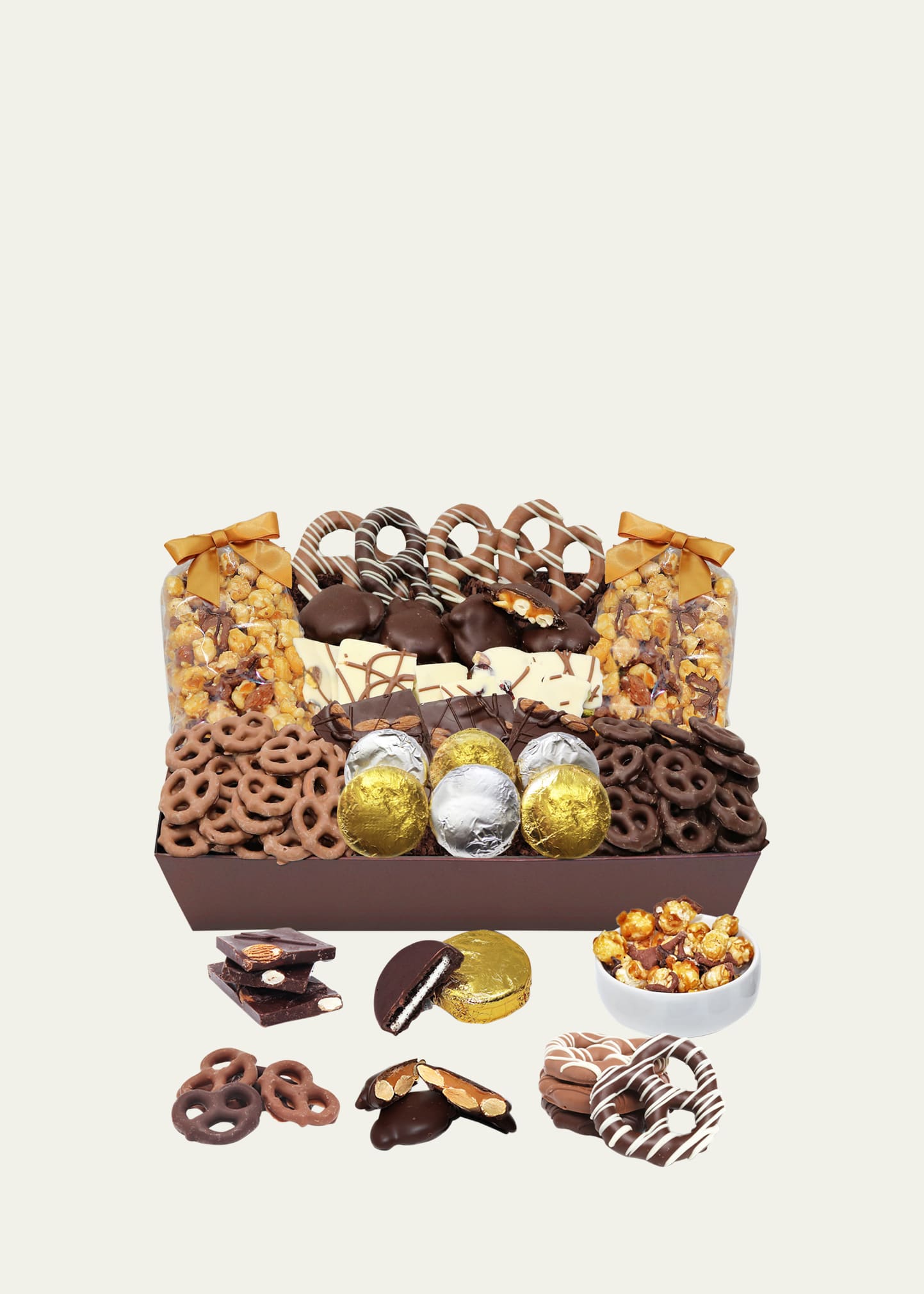 Sensational Belgian Chocolate Covered Snack Tray
