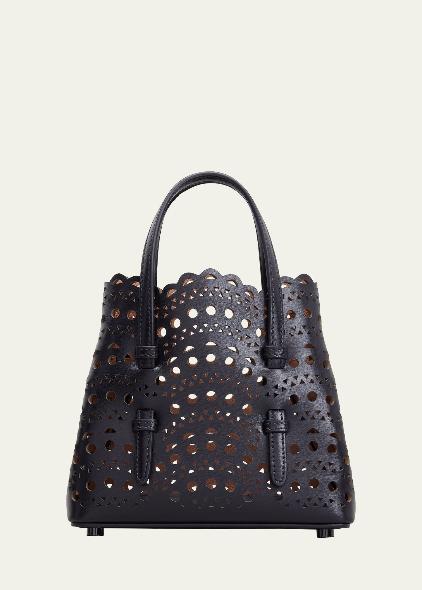 Mina 16 Tote Bag in Vienne Wave Perforated Leather