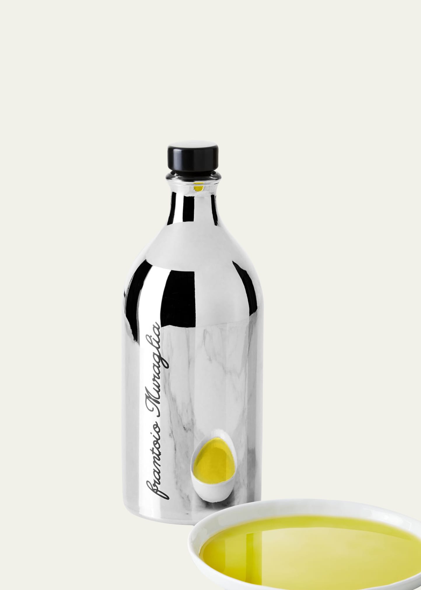 Olive Oil in Titanium Glass Bottle