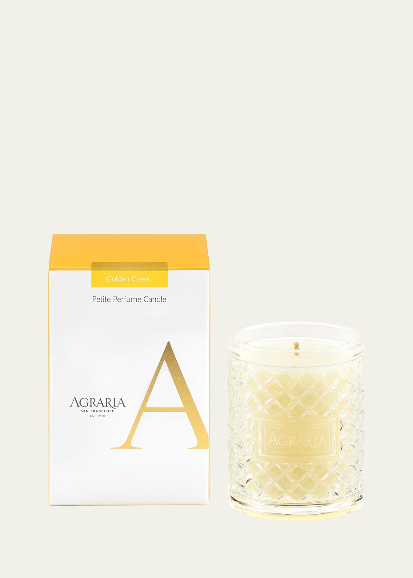 Agraria Golden Cassis Candle, 3.4 oz./ 96 g