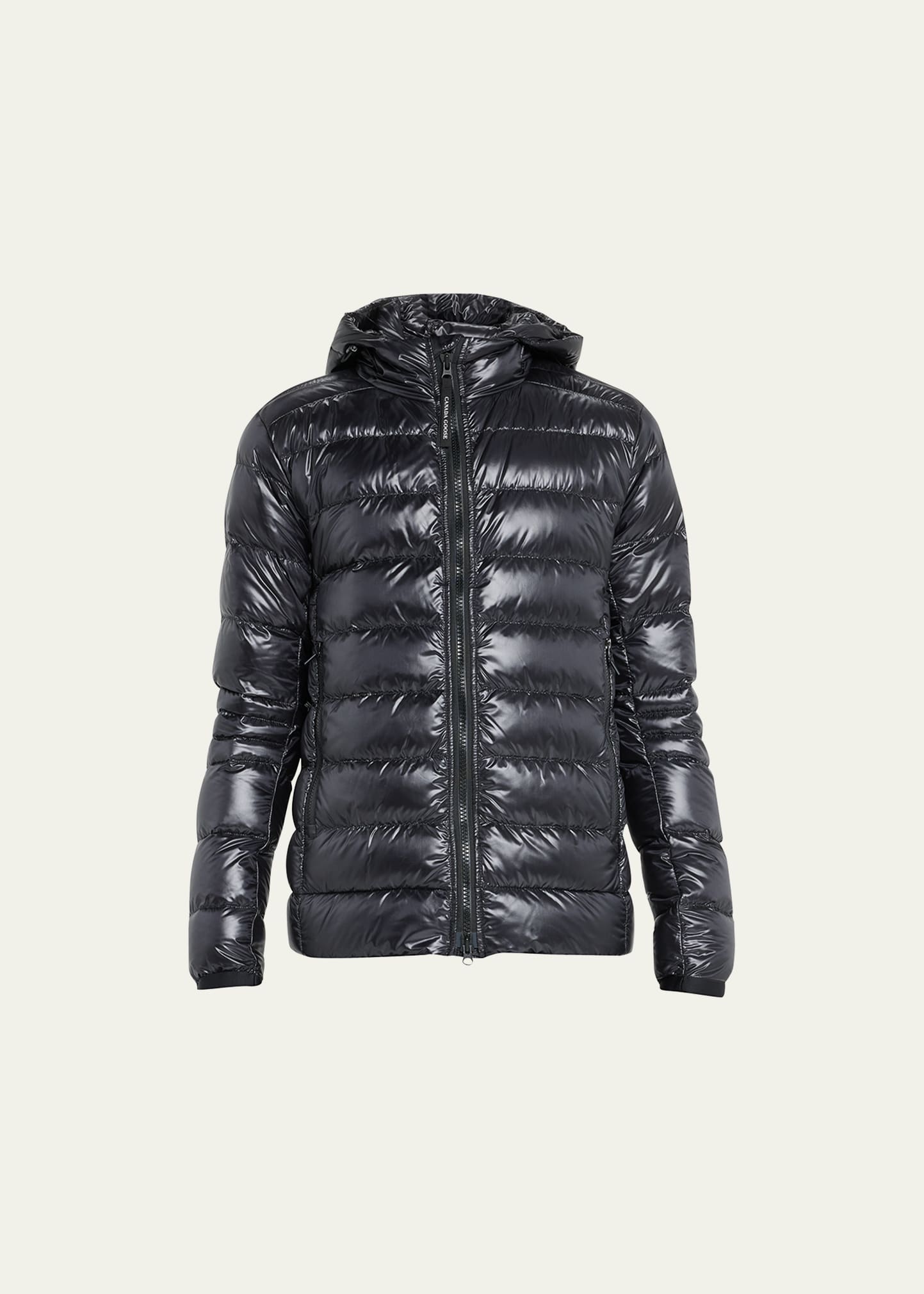 Shop Canada Goose Men's Crofton Quilted Hooded Jacket In Carbon