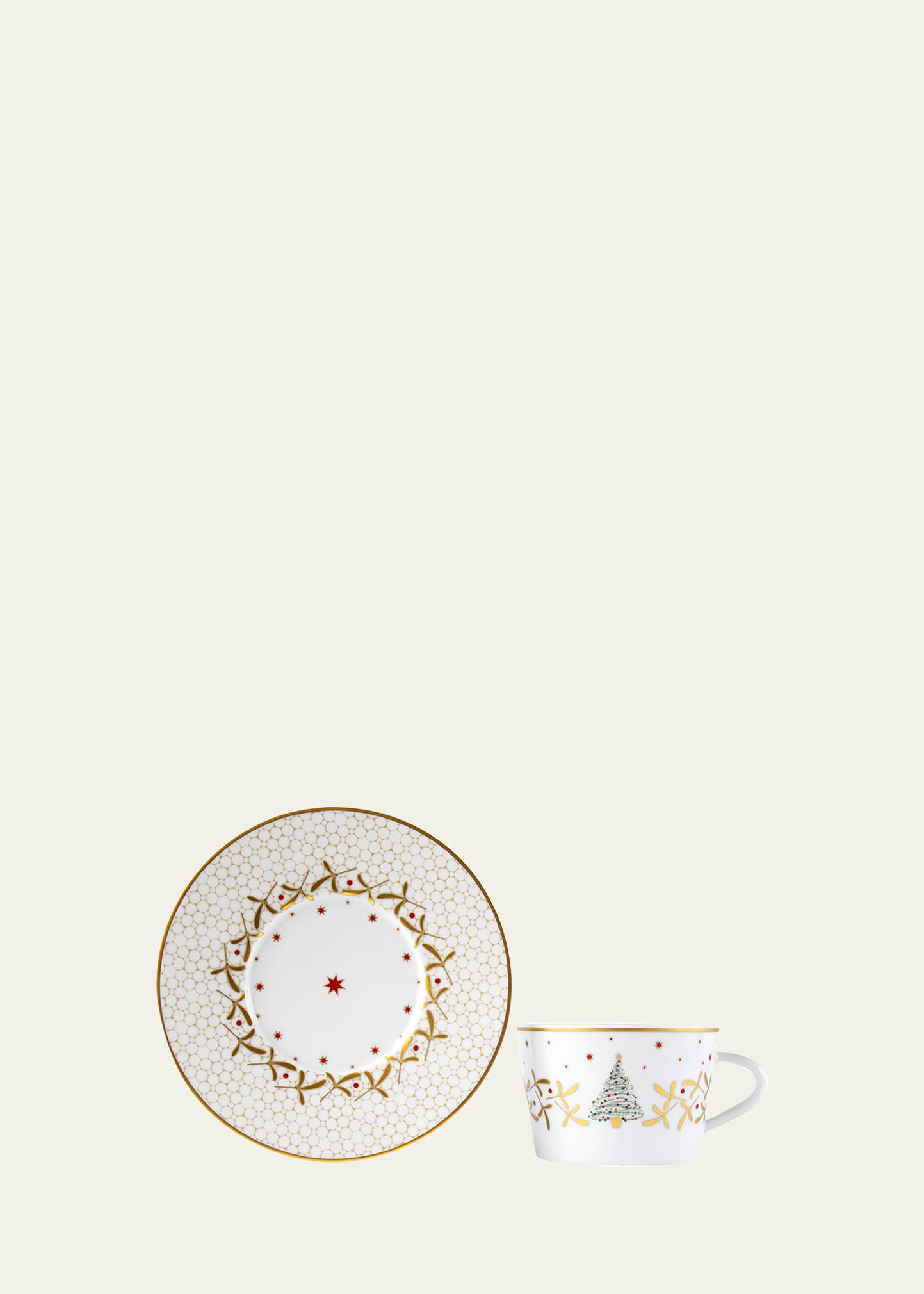 Bernardaud Noel Teacup In White