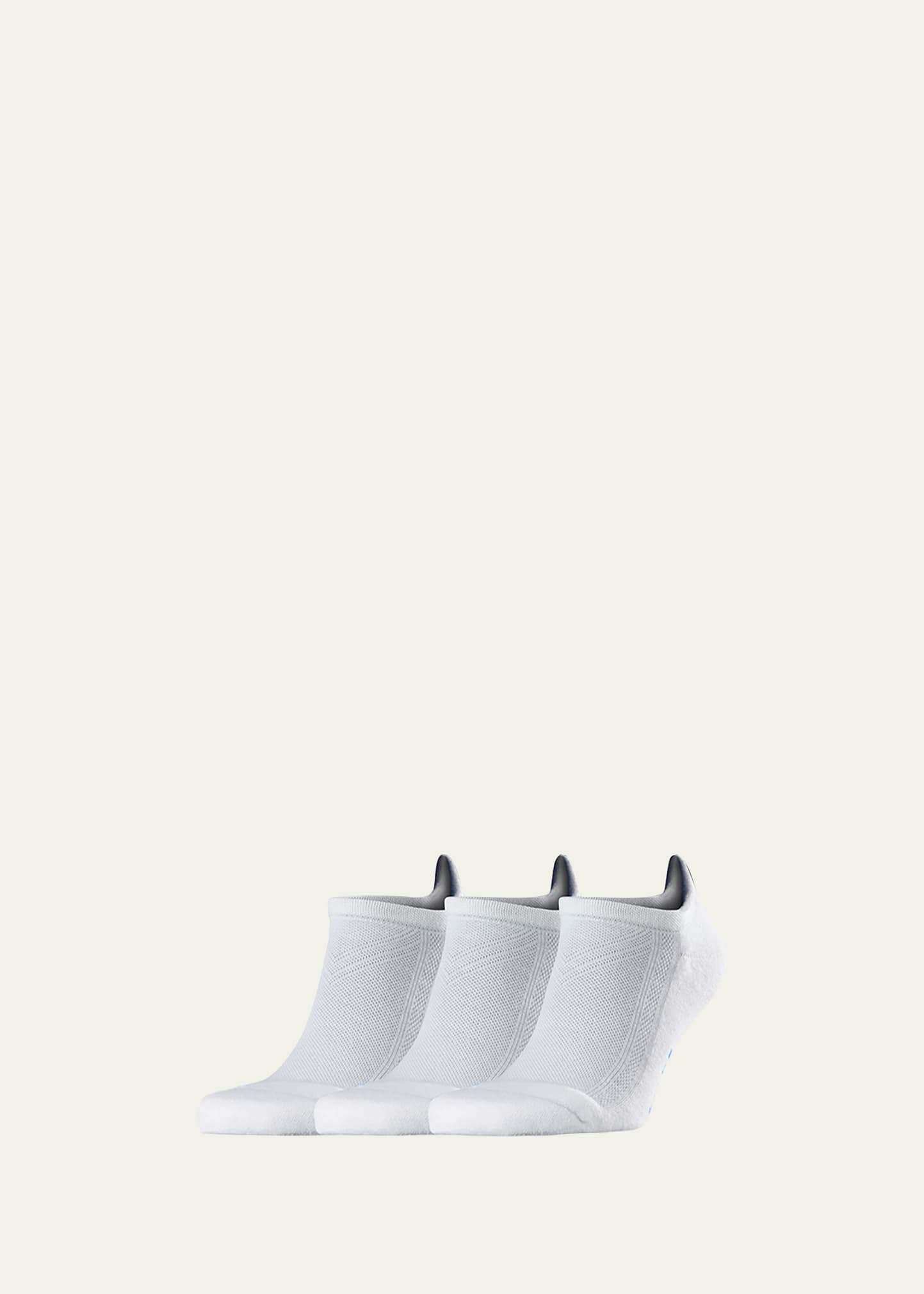 Shop Falke Men's 3-pack Cool Kick Sneaker Socks In White