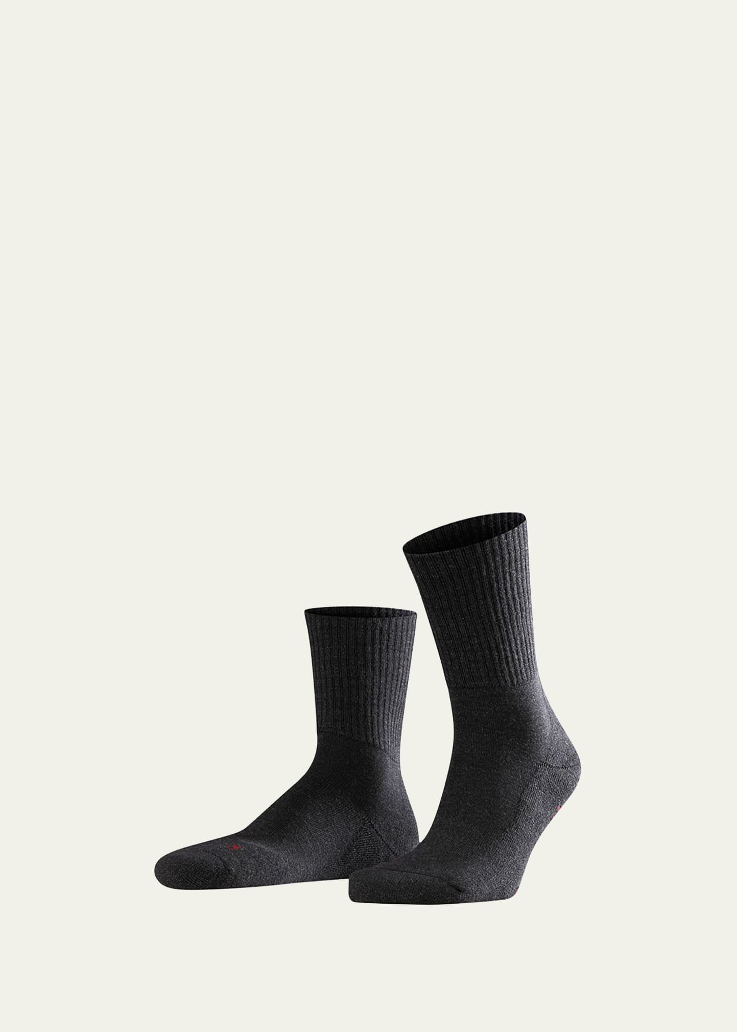 Falke Men's Walkie Light Sport Spirit Wool-blend Socks In Anthracite