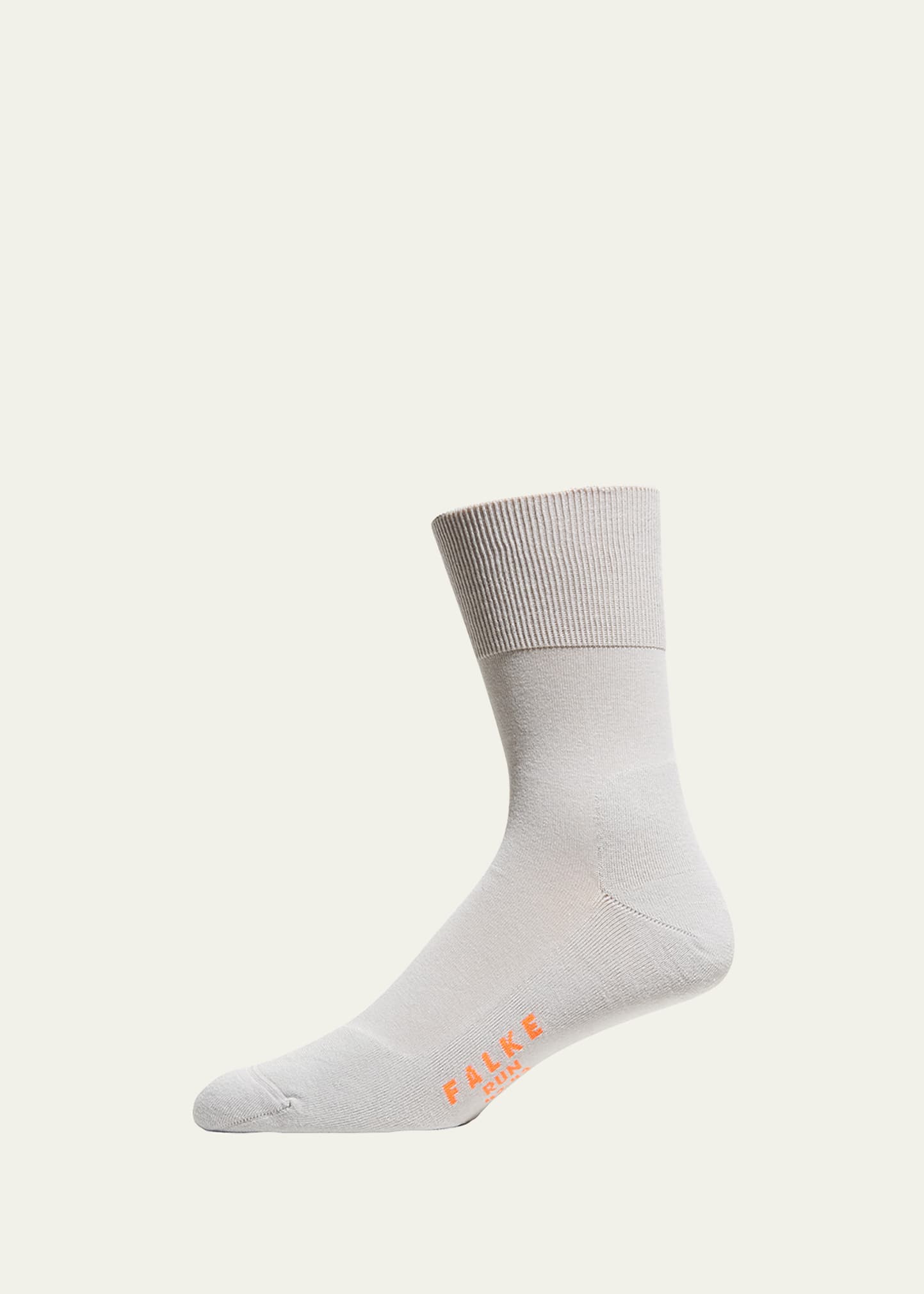 Falke Men's Run Plush-sole Socks In White