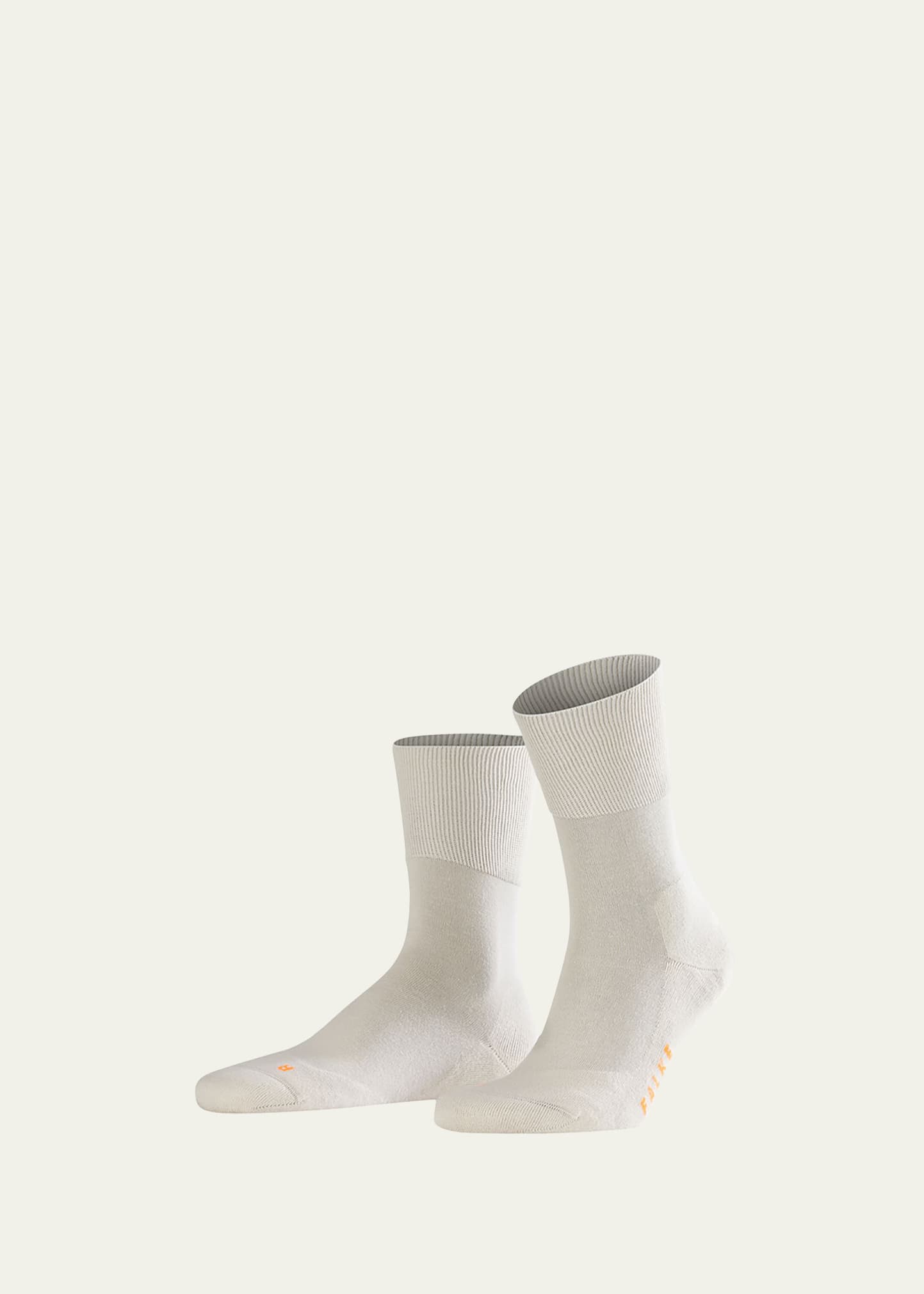 Falke Men's Run Plush-sole Socks In Nature