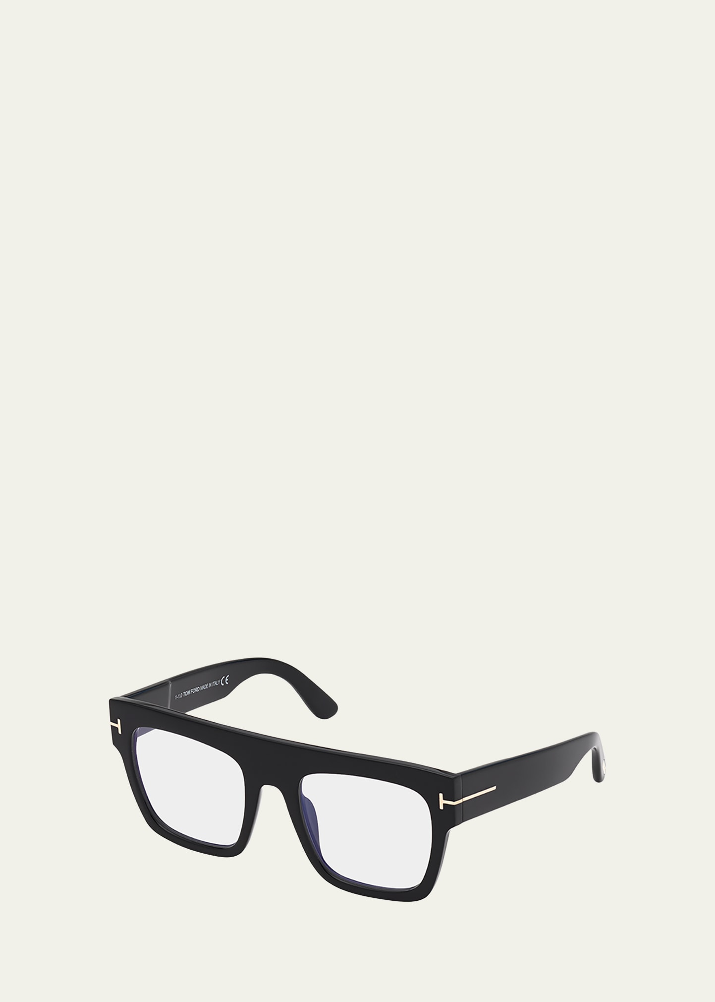 Tom Ford Renee Square Plastic Sunglasses In 001 Sblk