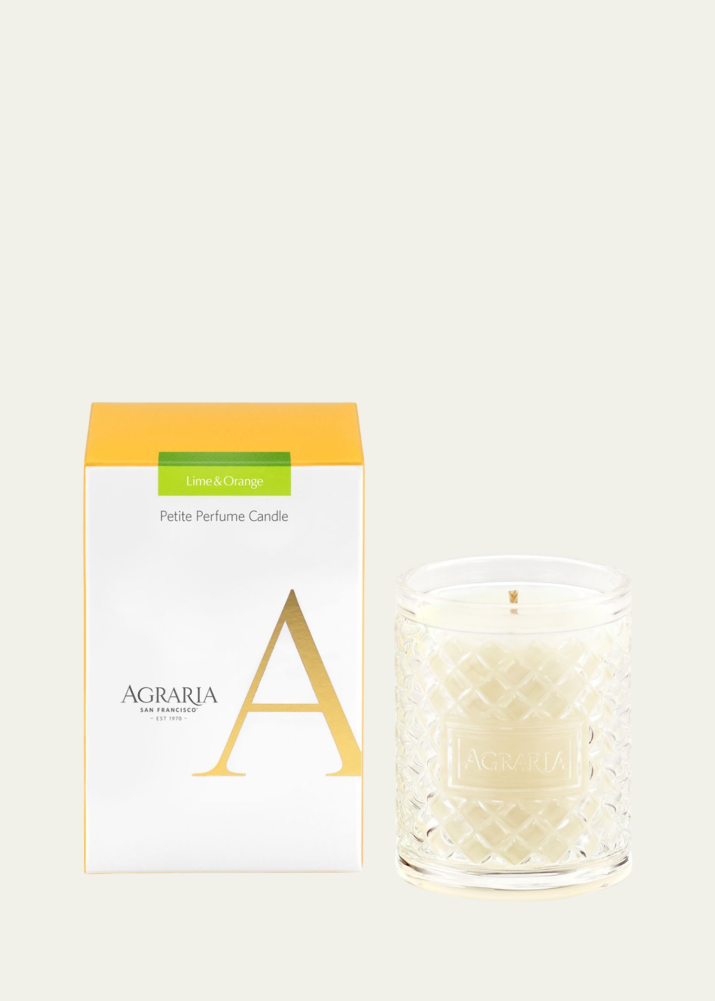 Agraria 3.4 oz. Lime & Orange Petite Perfume Candle