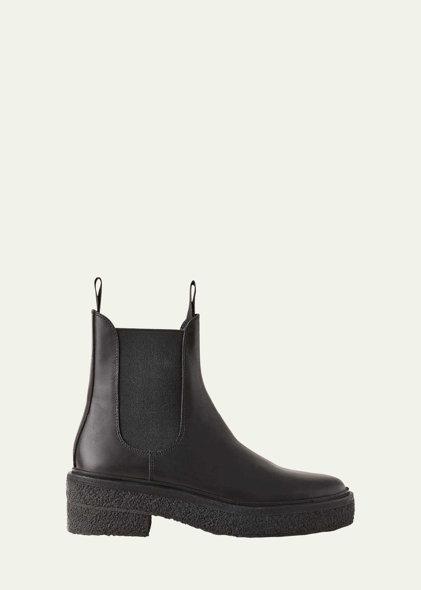 Raquel Gored Leather Chelsea Boots