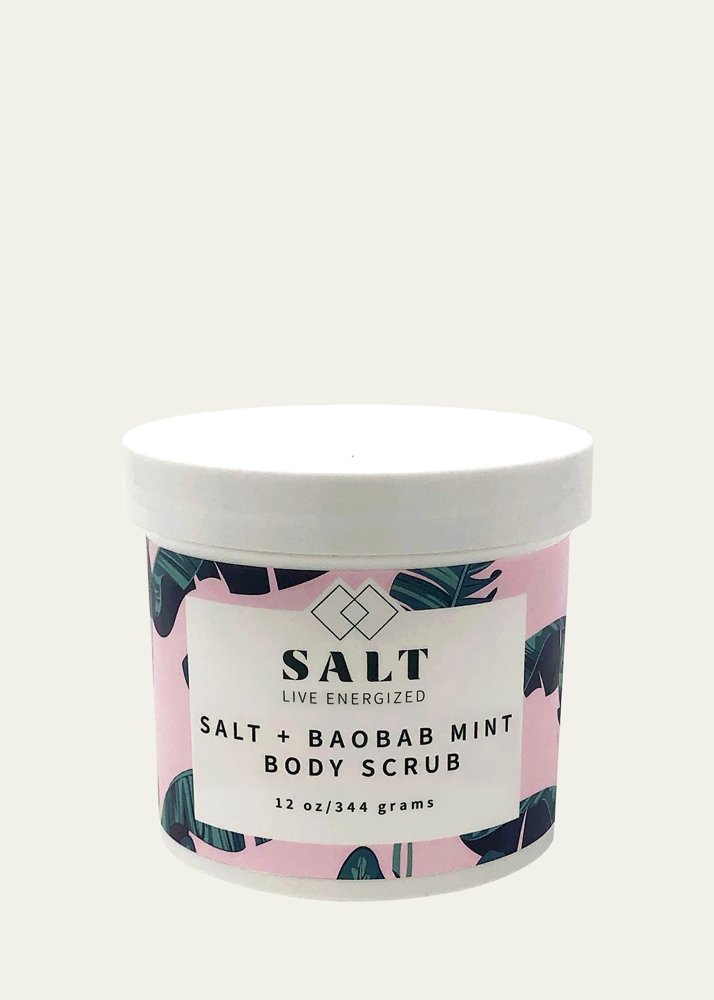 12 oz. Salt + Baobab Mint Body Scrub