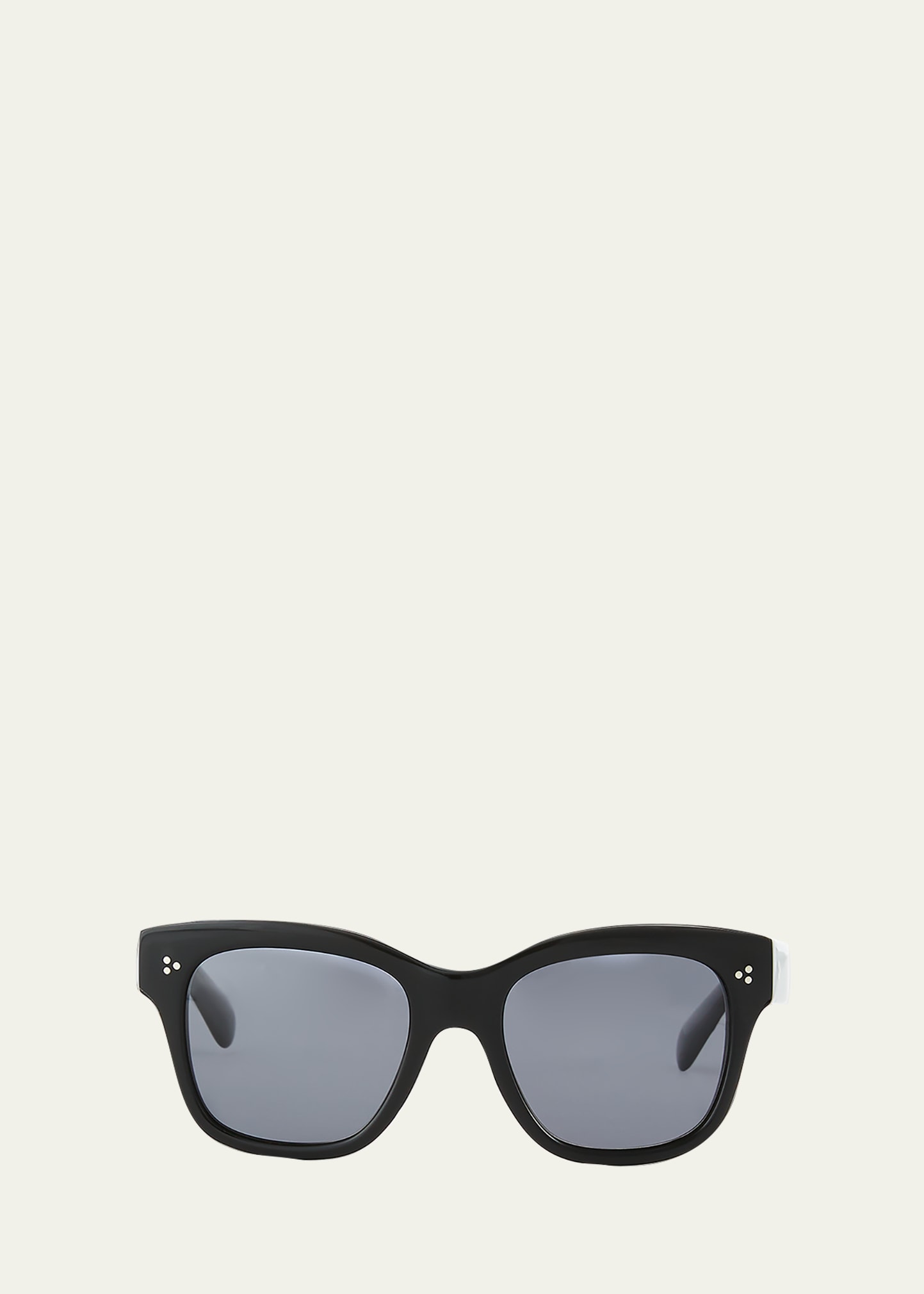 Melery Oversized Square Acetate Polarized Sunglasses