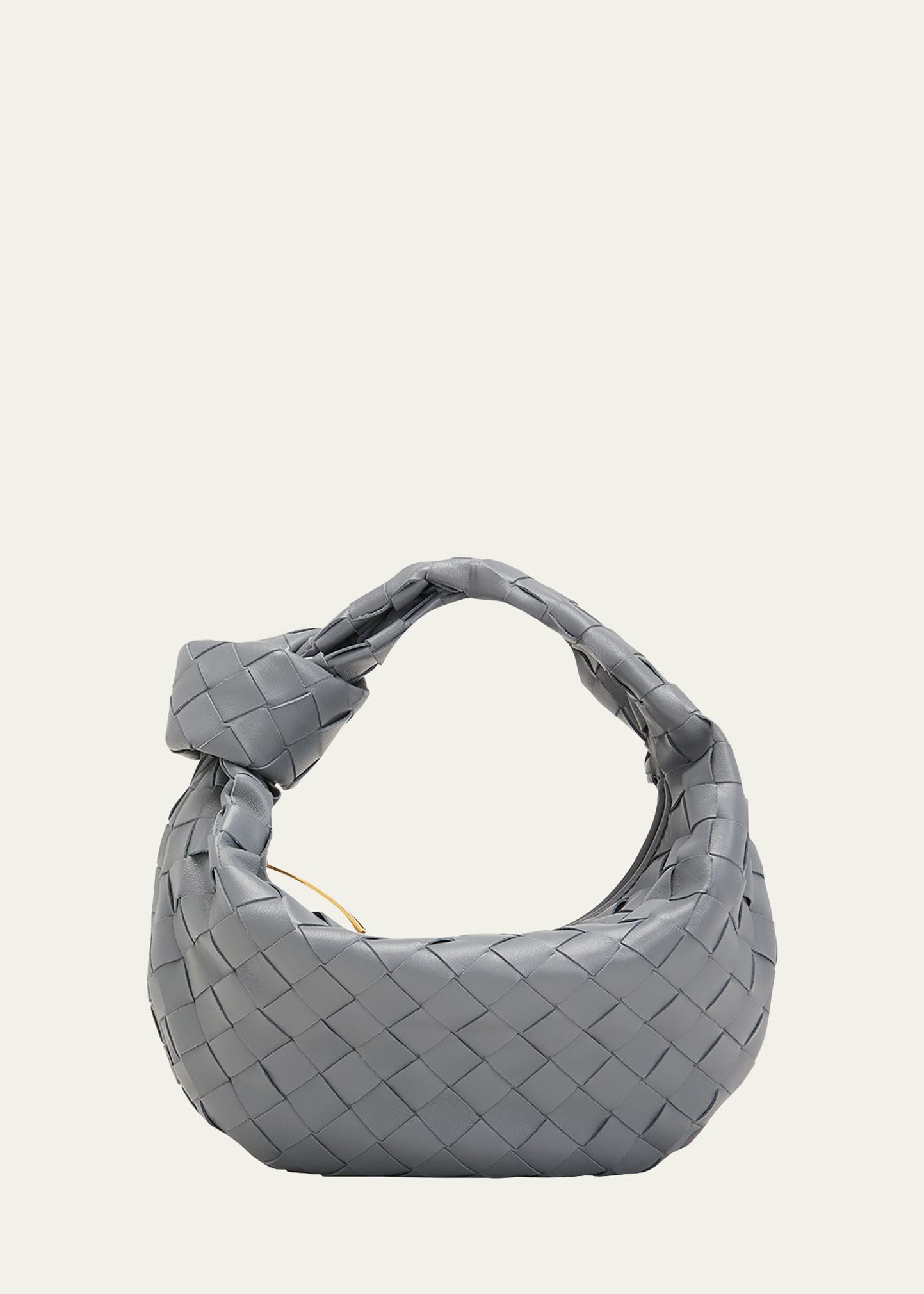 Bottega Veneta The Teen Jodie Intrecciato Hobo Bag In Thunder