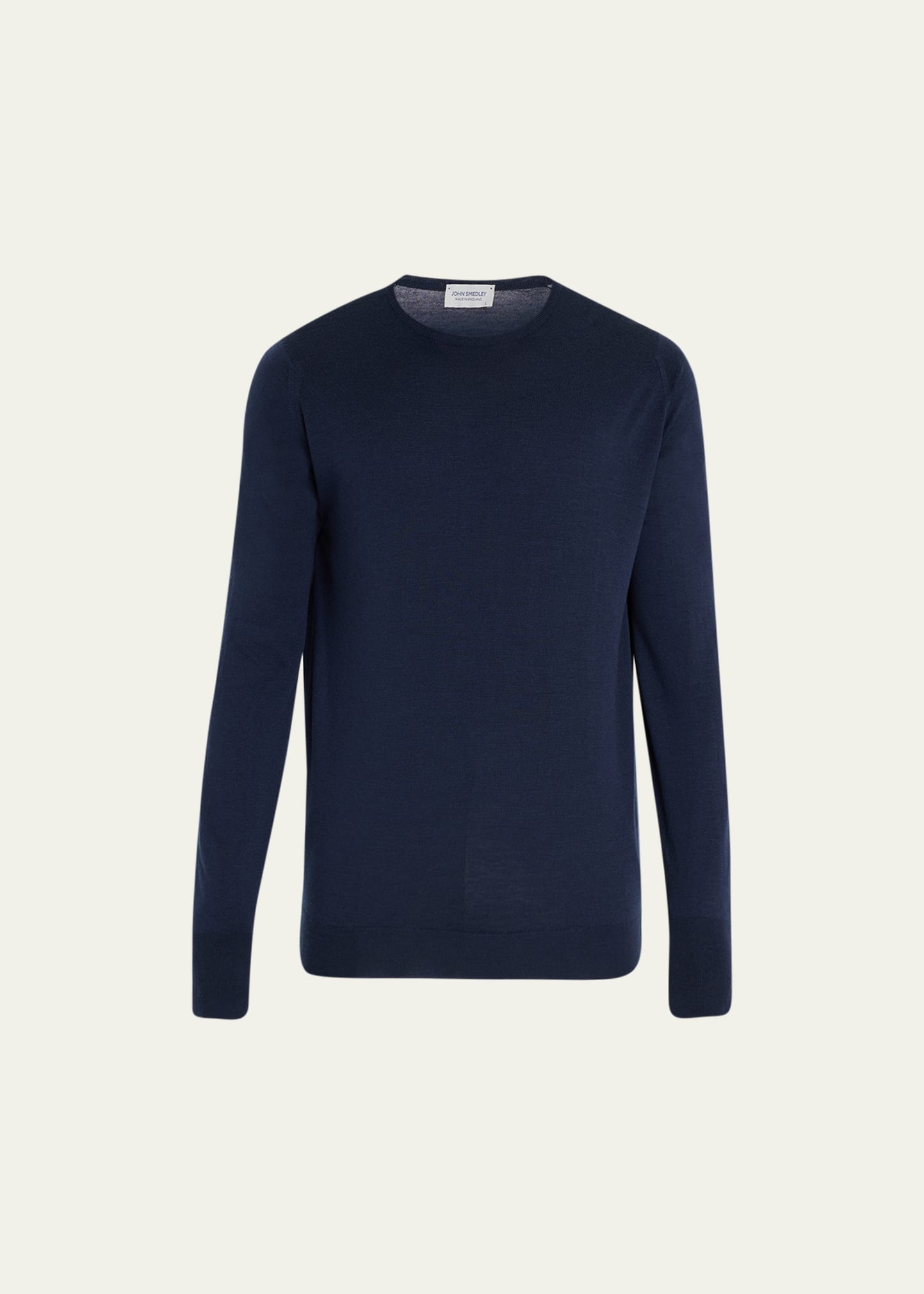 John Smedley Men's Marcus Crew In Midnight