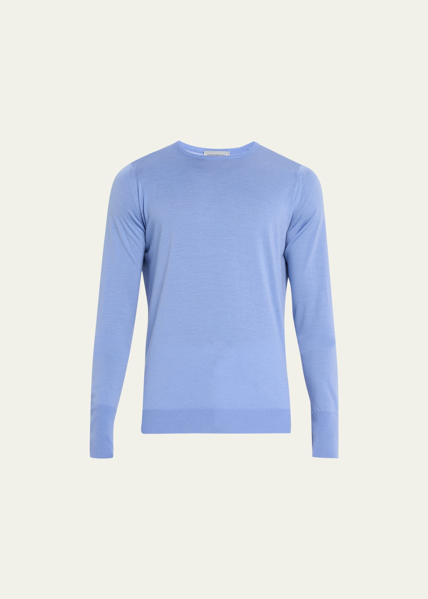 John Smedley Men's Marcus Crew In Winter Violet