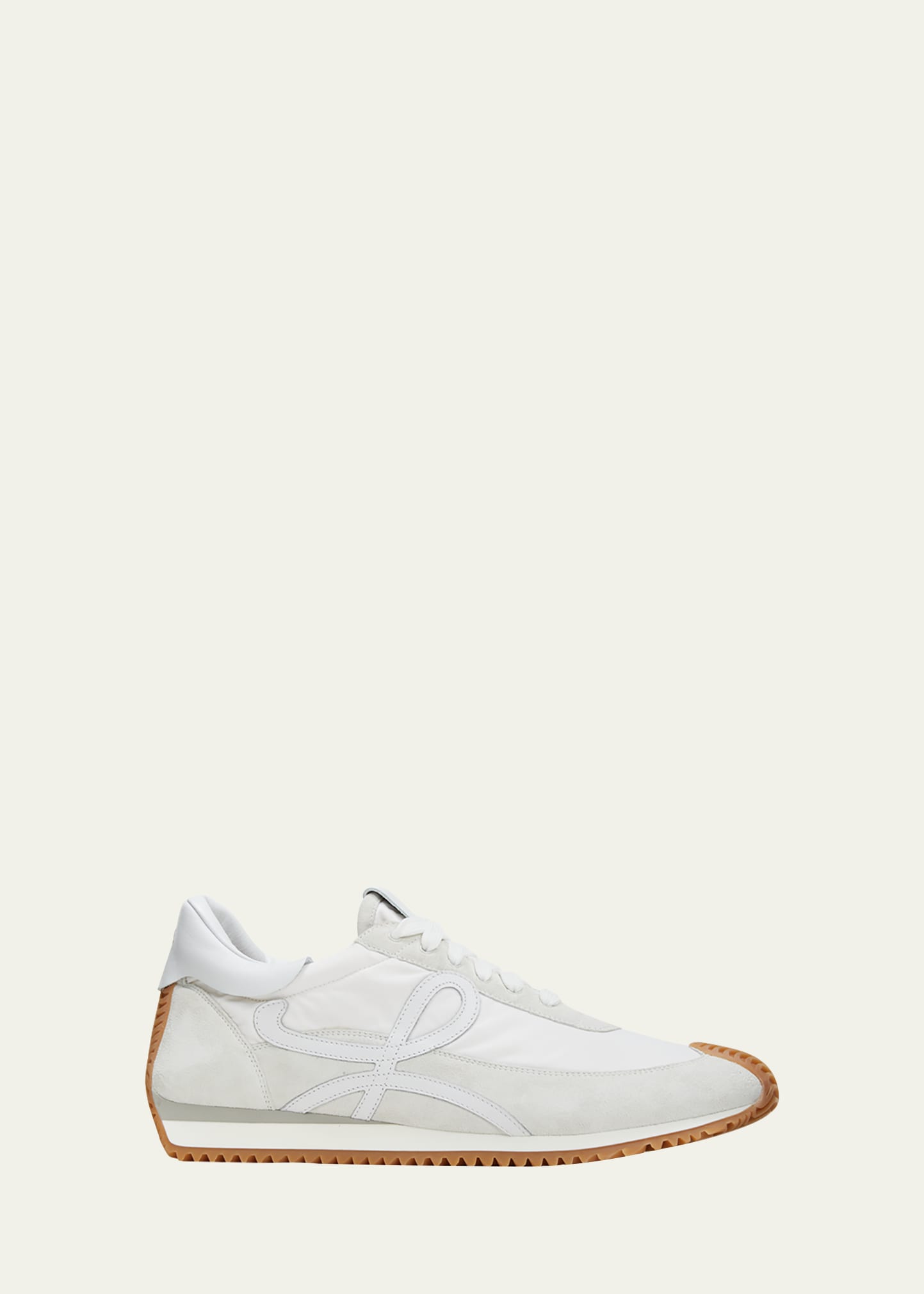 Loewe Men's Flow Runner Sneakers In White