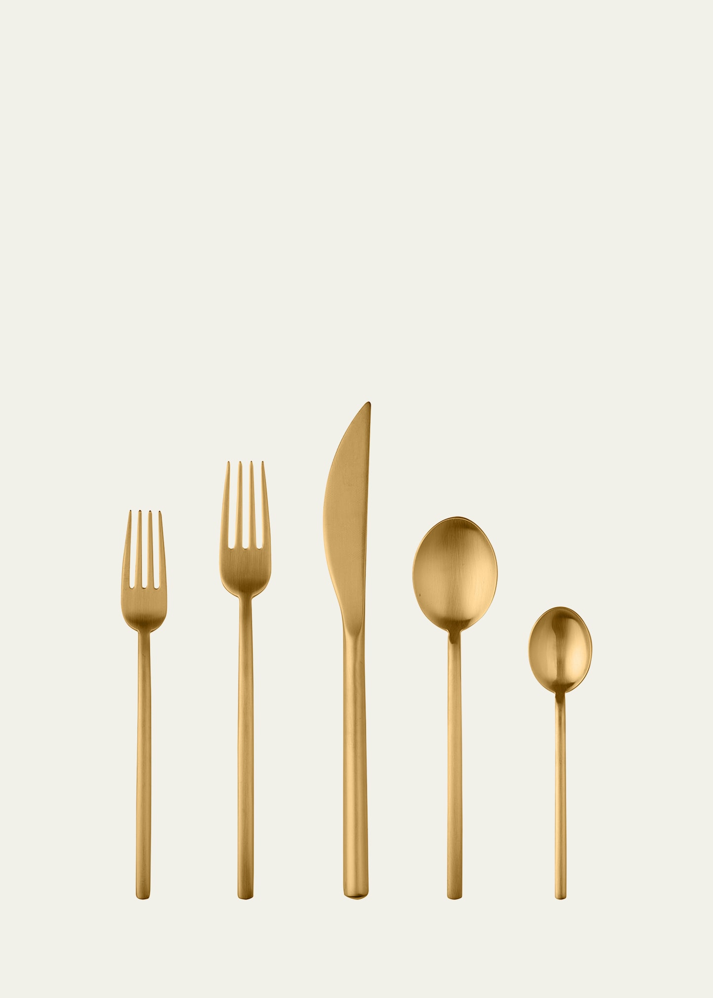 Mepra Due Ice Oro 5-piece Place Setting In Gold