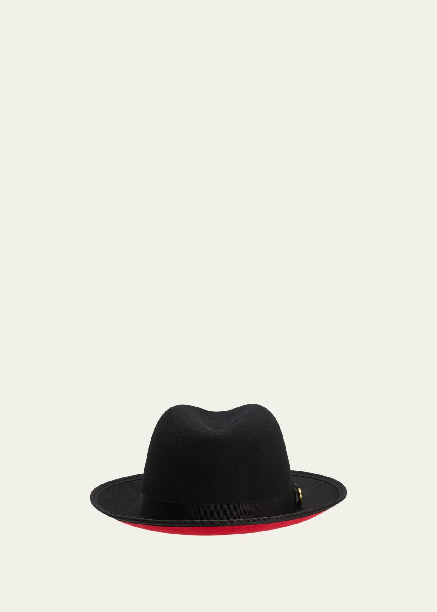 Keith James Men's King Fedora Hat In Jet Black