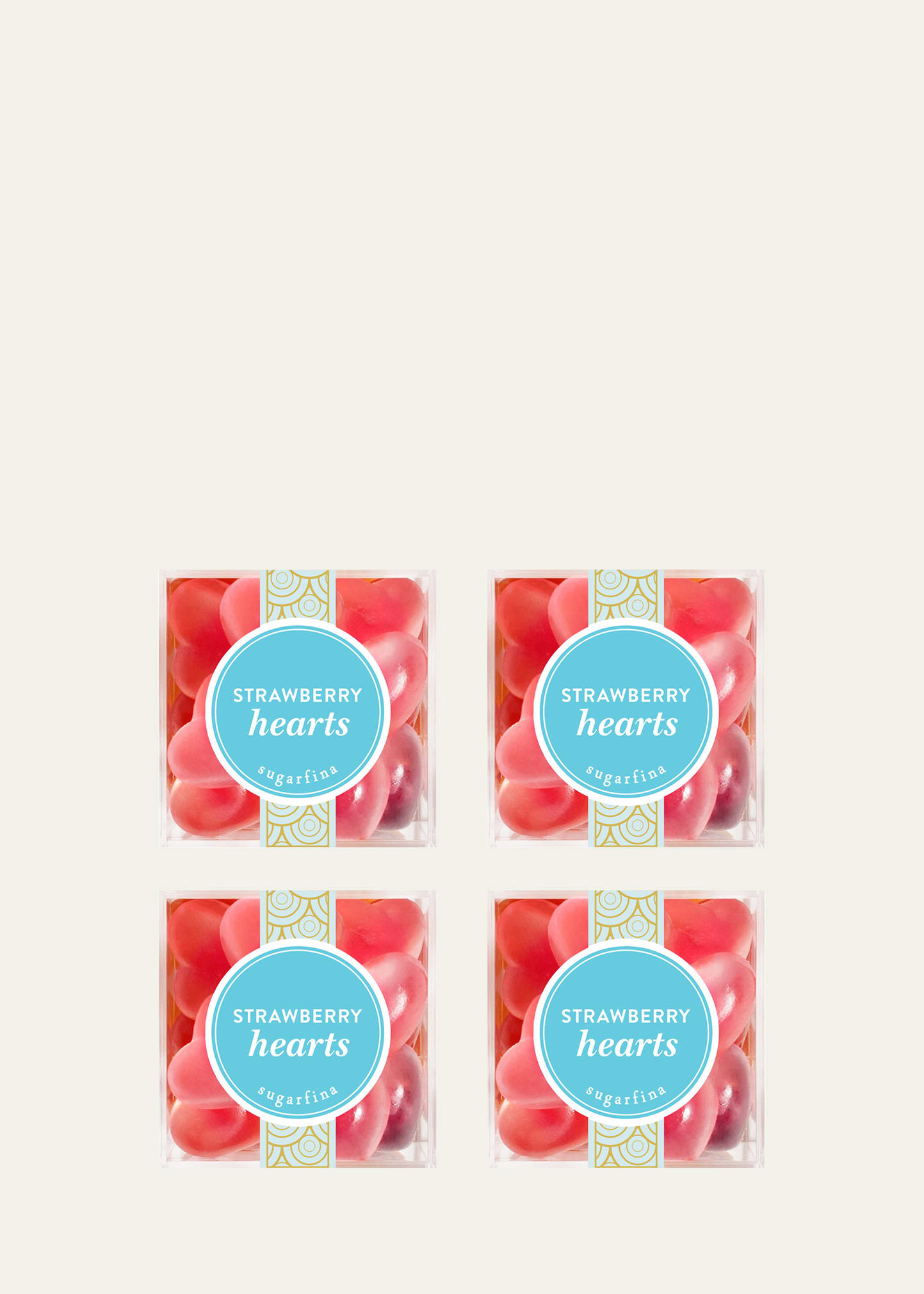Strawberry Hearts - Small Cube 4pc Kit