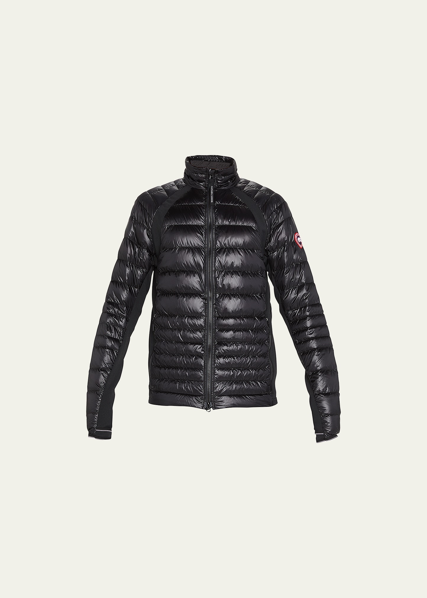 Shop Canada Goose Men's Hybridge Lite Quilted Jacket In Black