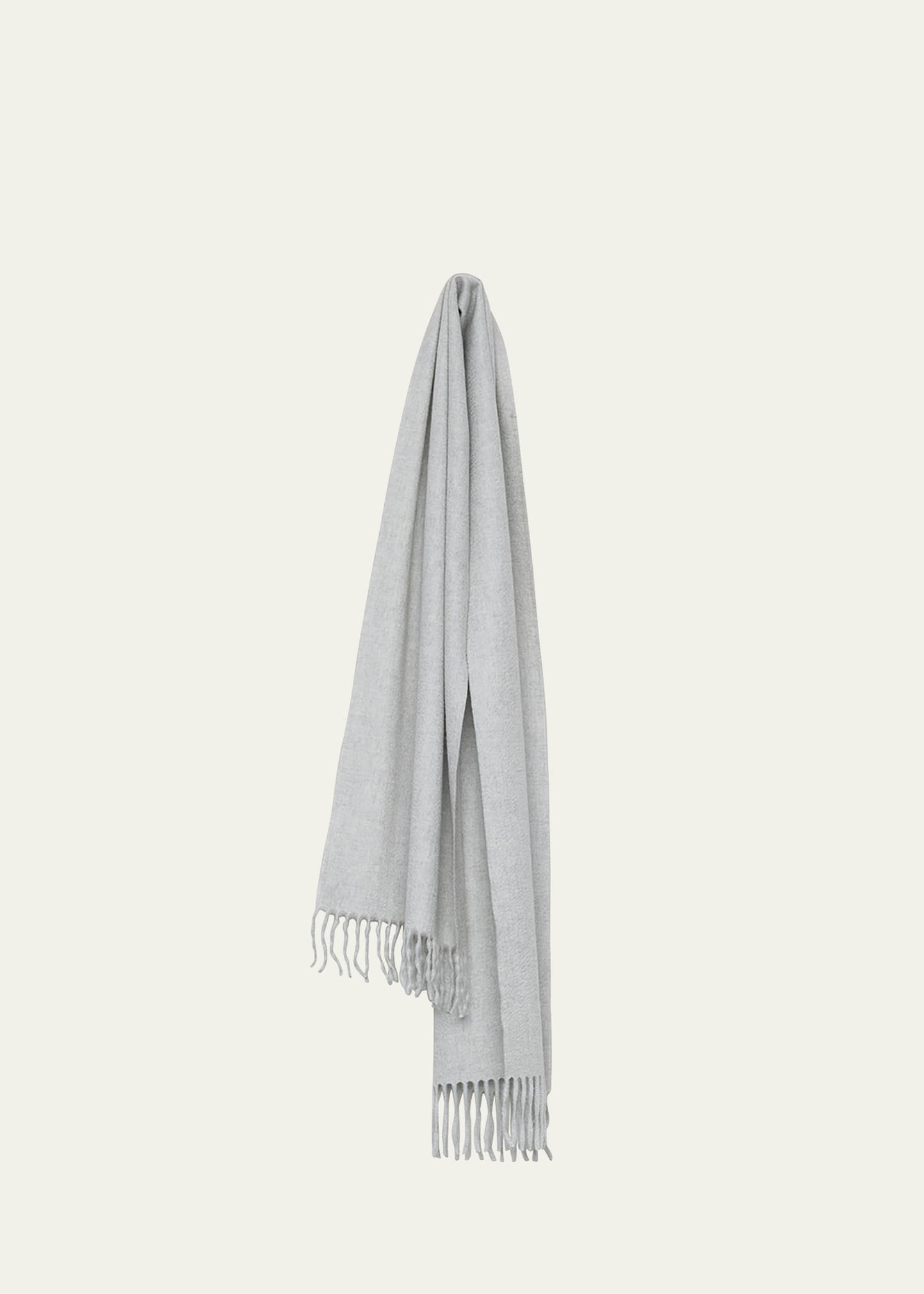 Men's Arran Solid Argent Scarf