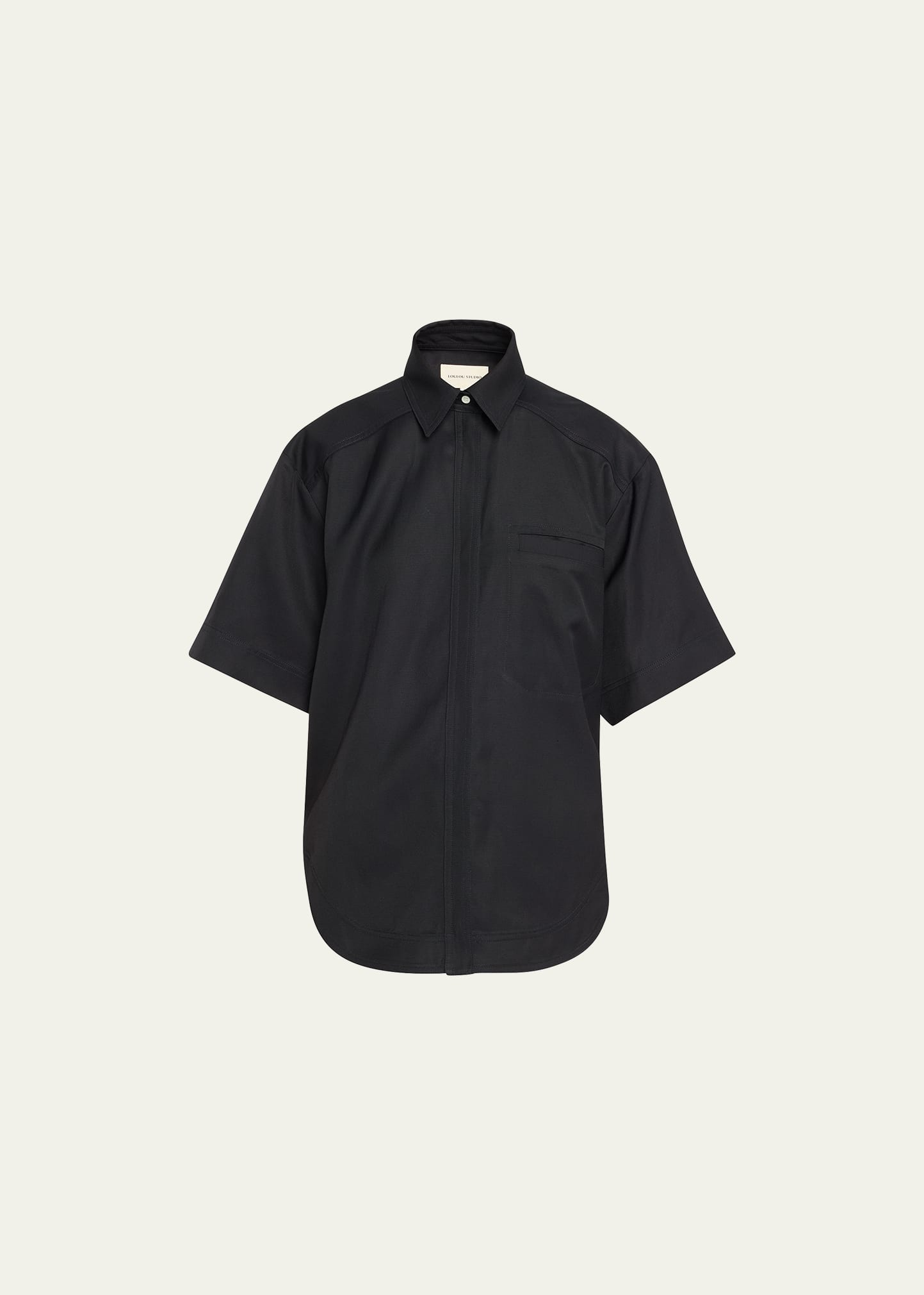 Moheli Oversized Button-Up Shirt