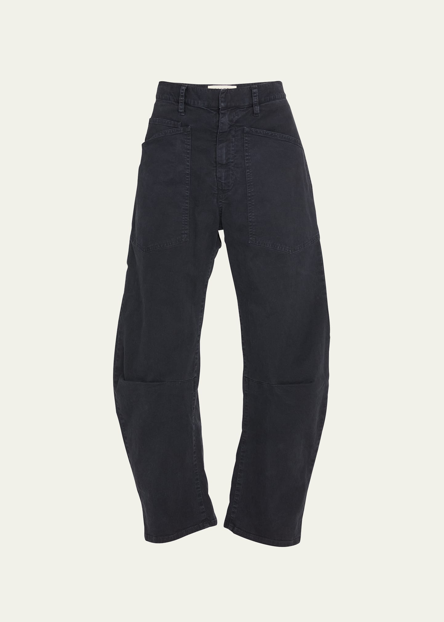 Shon Mid-Rise Cropped Pants