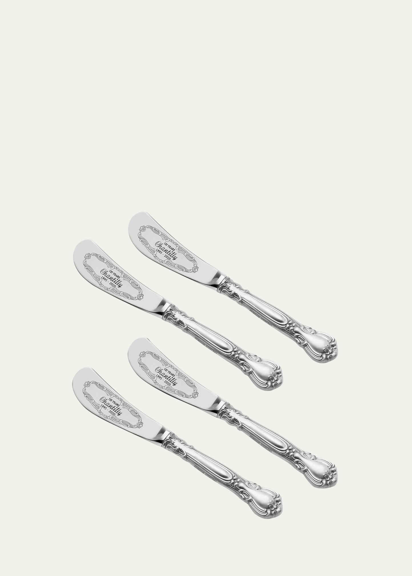 Chantilly Anniversary Spreaders, Set of 4