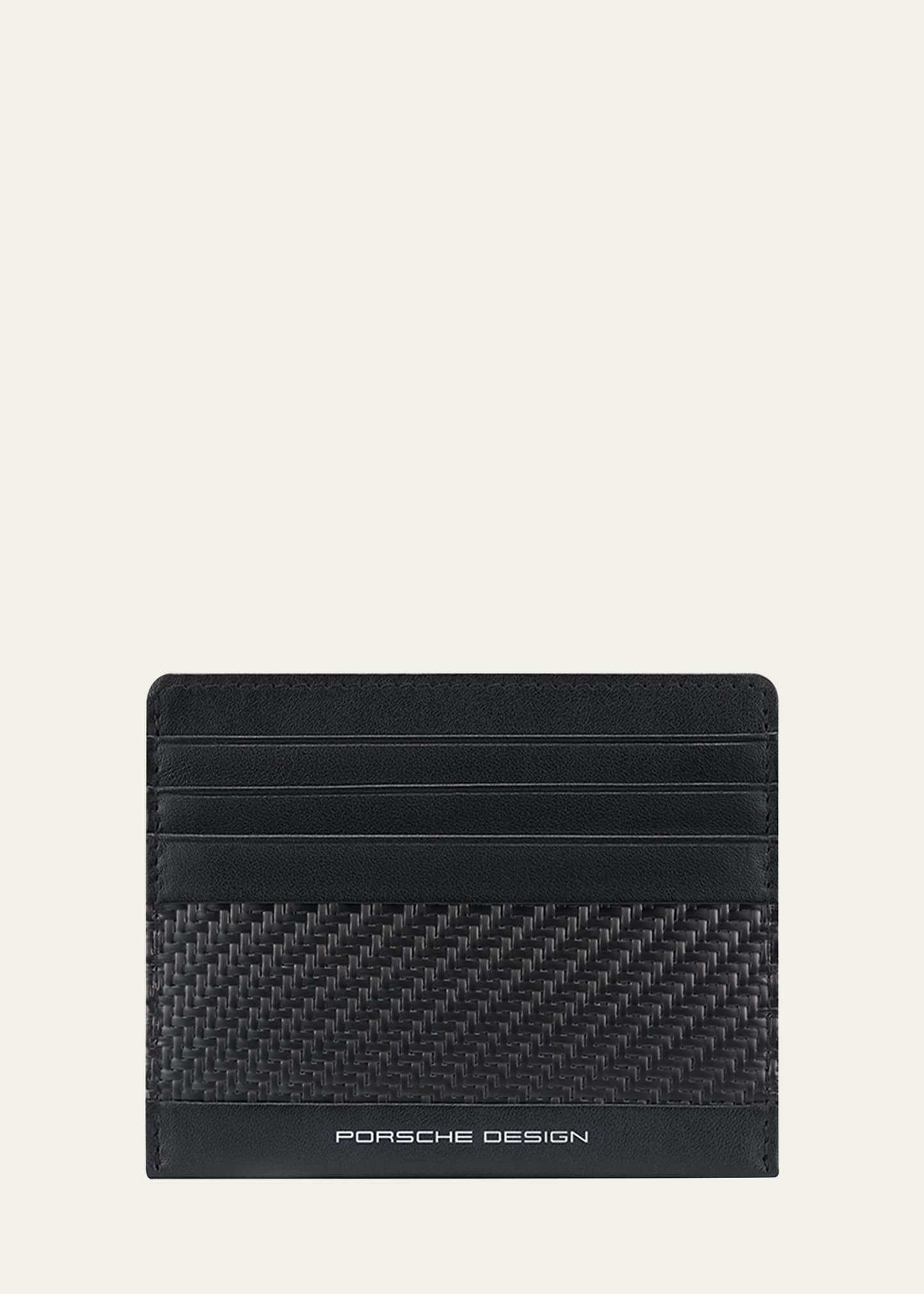 Shop Porsche Design Carbon Cardholder In Black