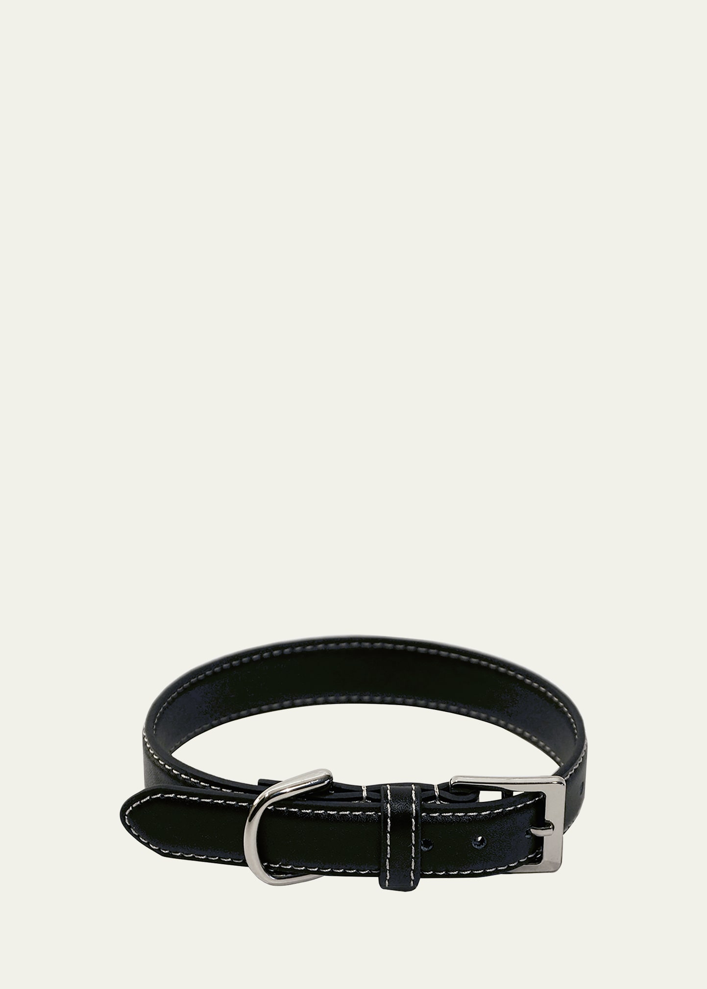 Royce New York Small Luxe Dog Collar In Black