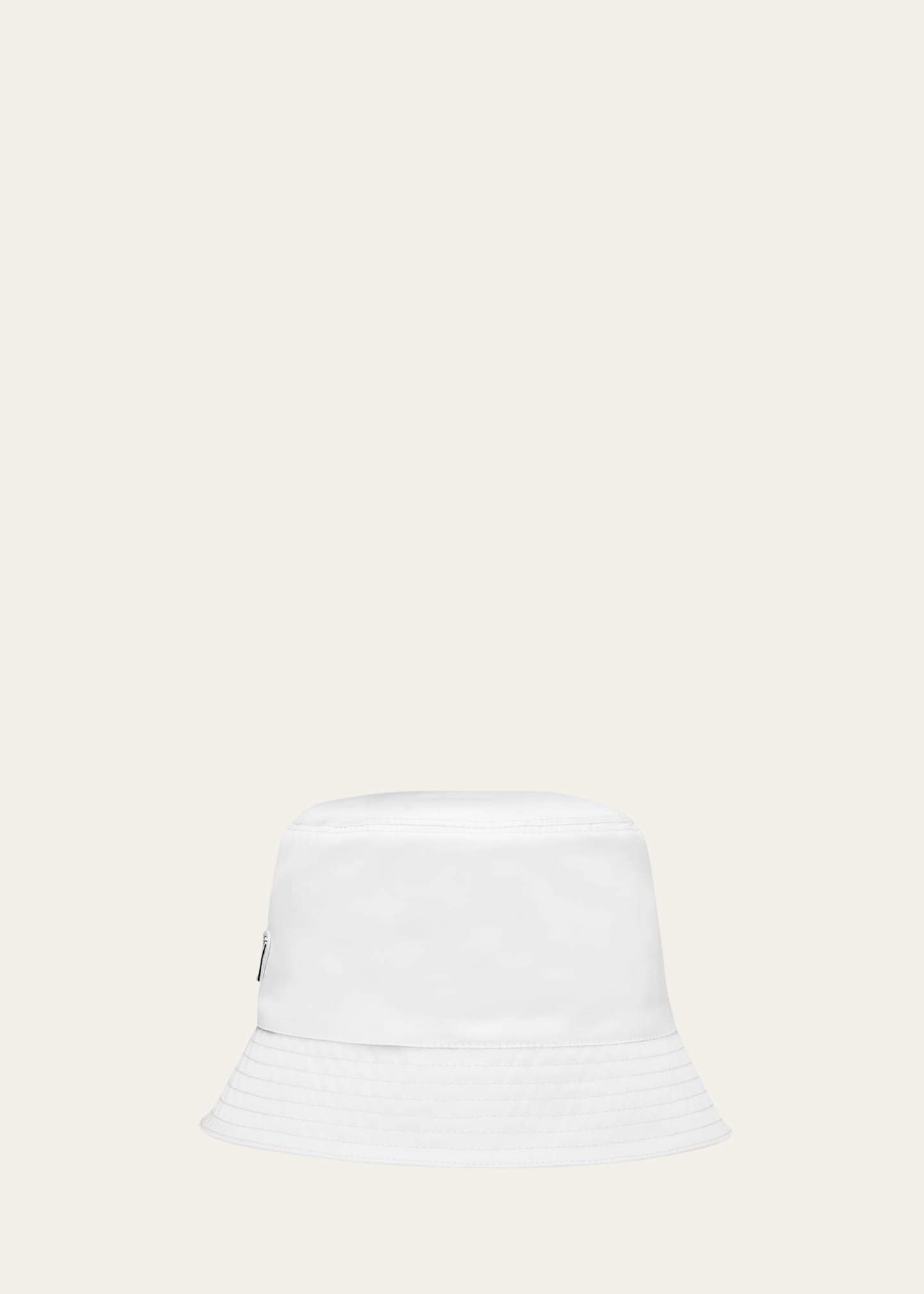 PRADA RECYCLED NYLON BUCKET HAT