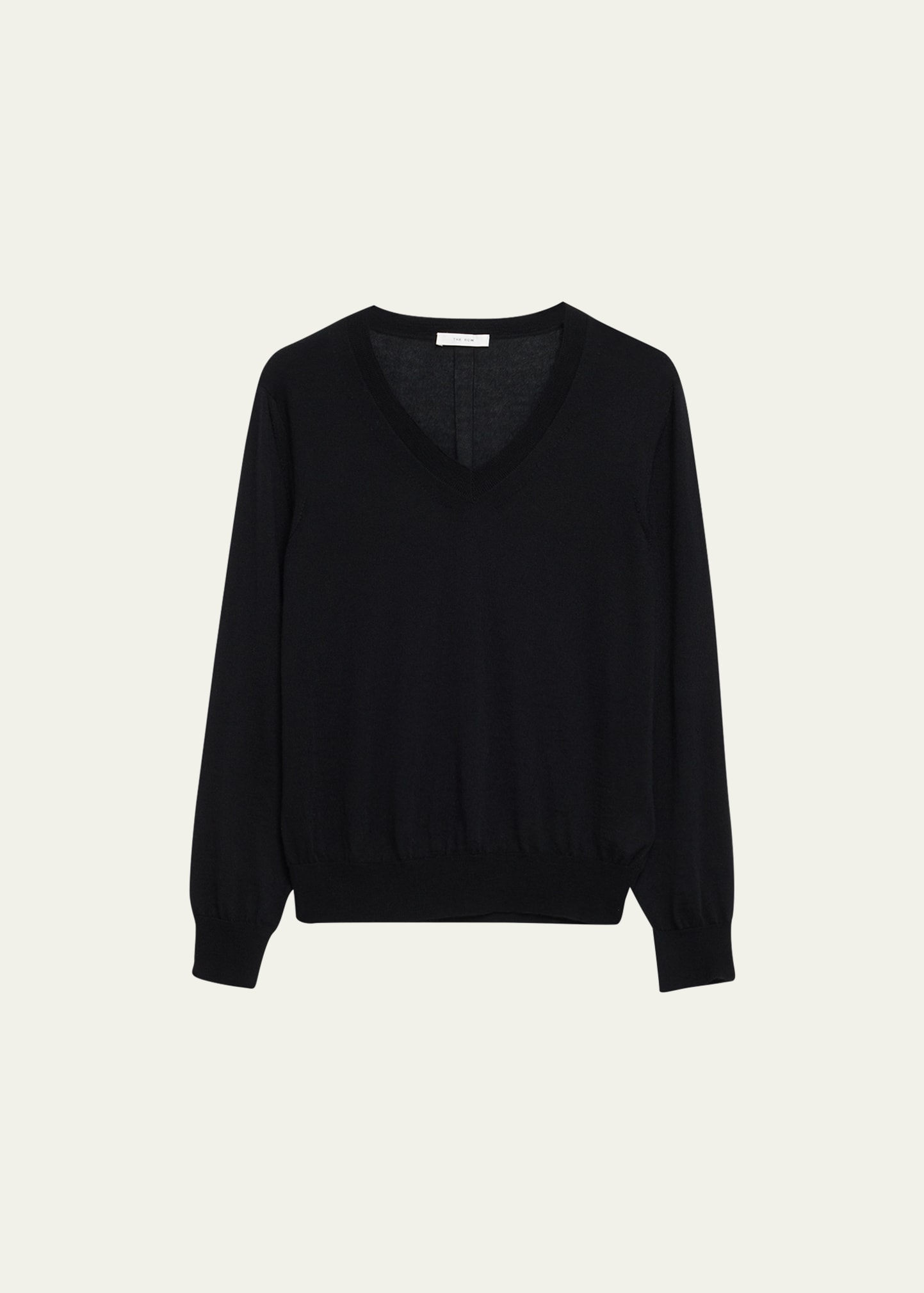 The Row Stockwell Cashmere Sweater In Black
