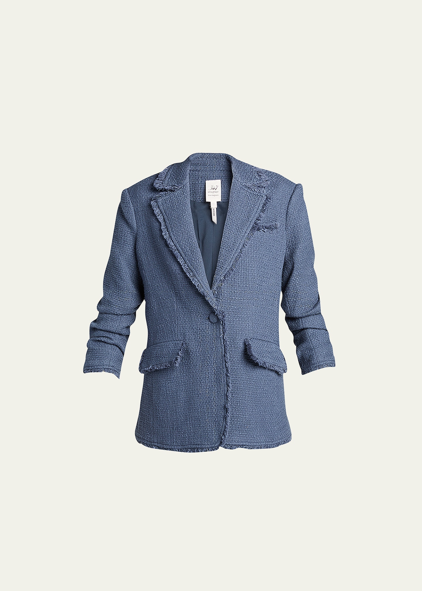 Cinq À Sept Khloe Boucle Blazer In Shadow