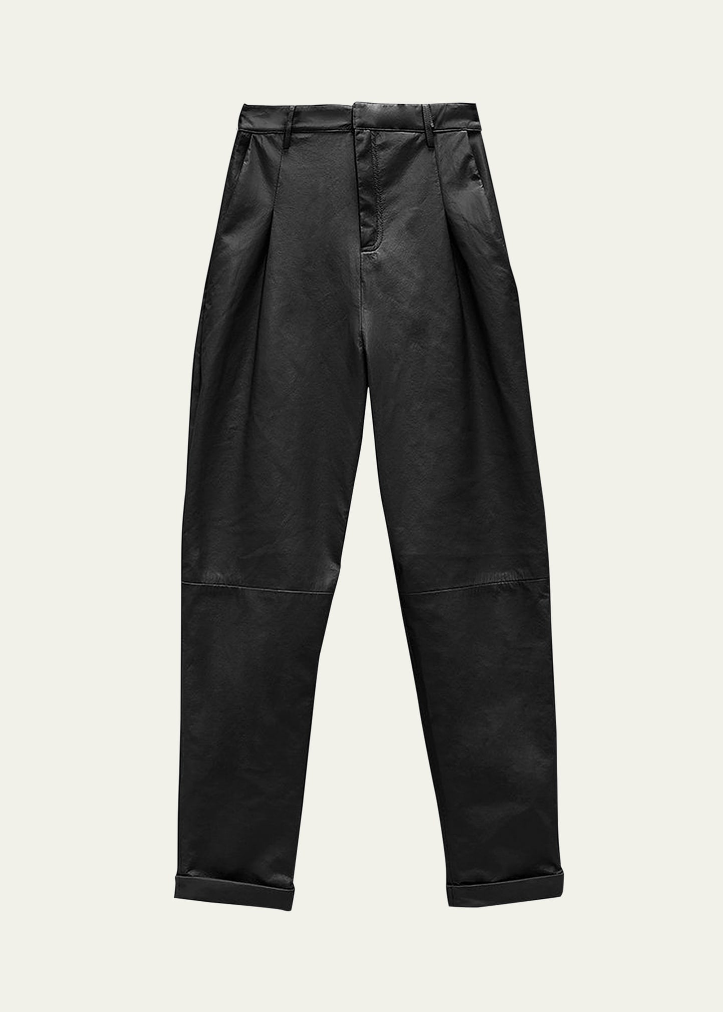 AS by DF The Denise Recycled Leather Ankle Trousers