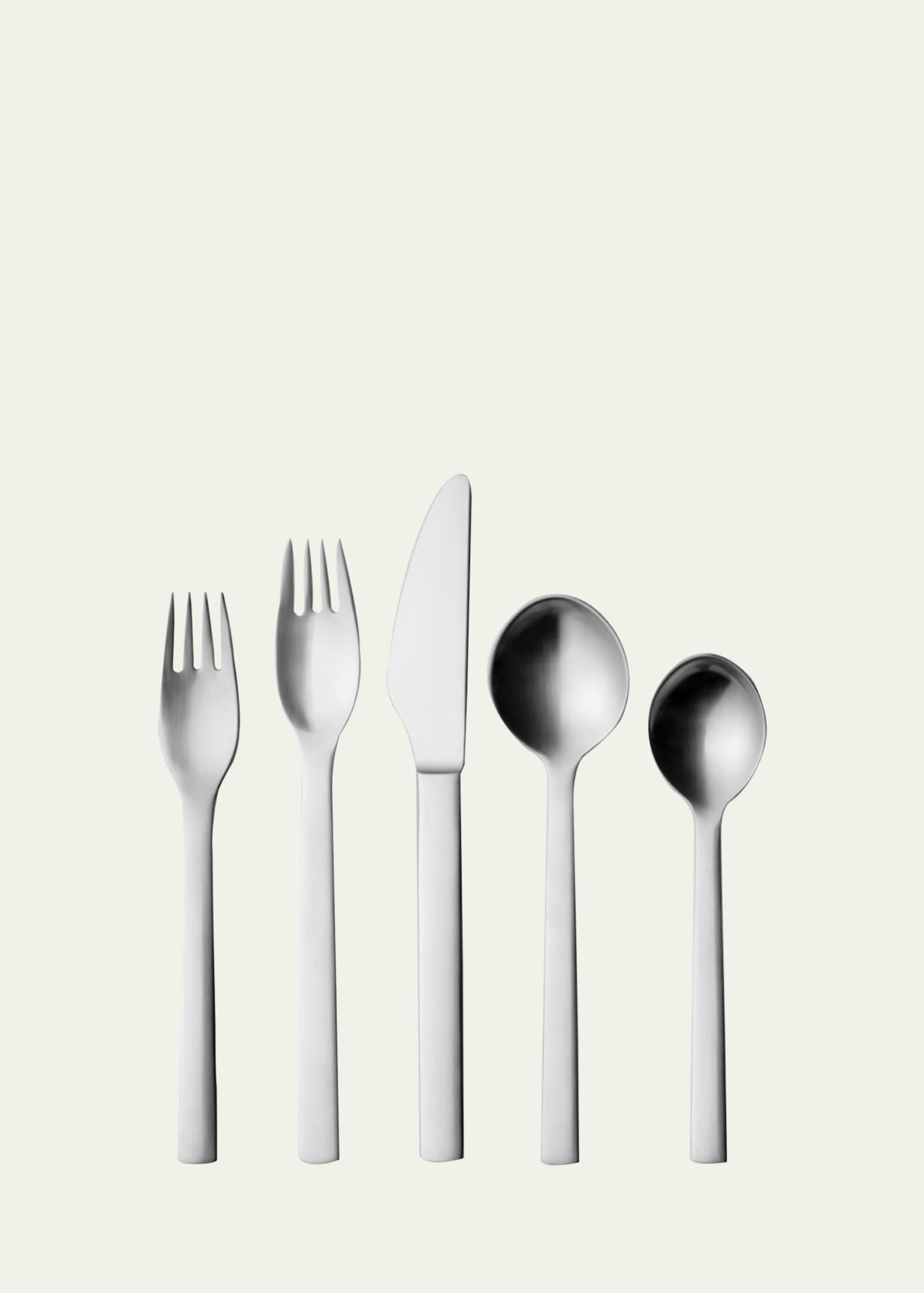 Georg Jensen New York 5-piece Cutlery Gift Box In Metallic