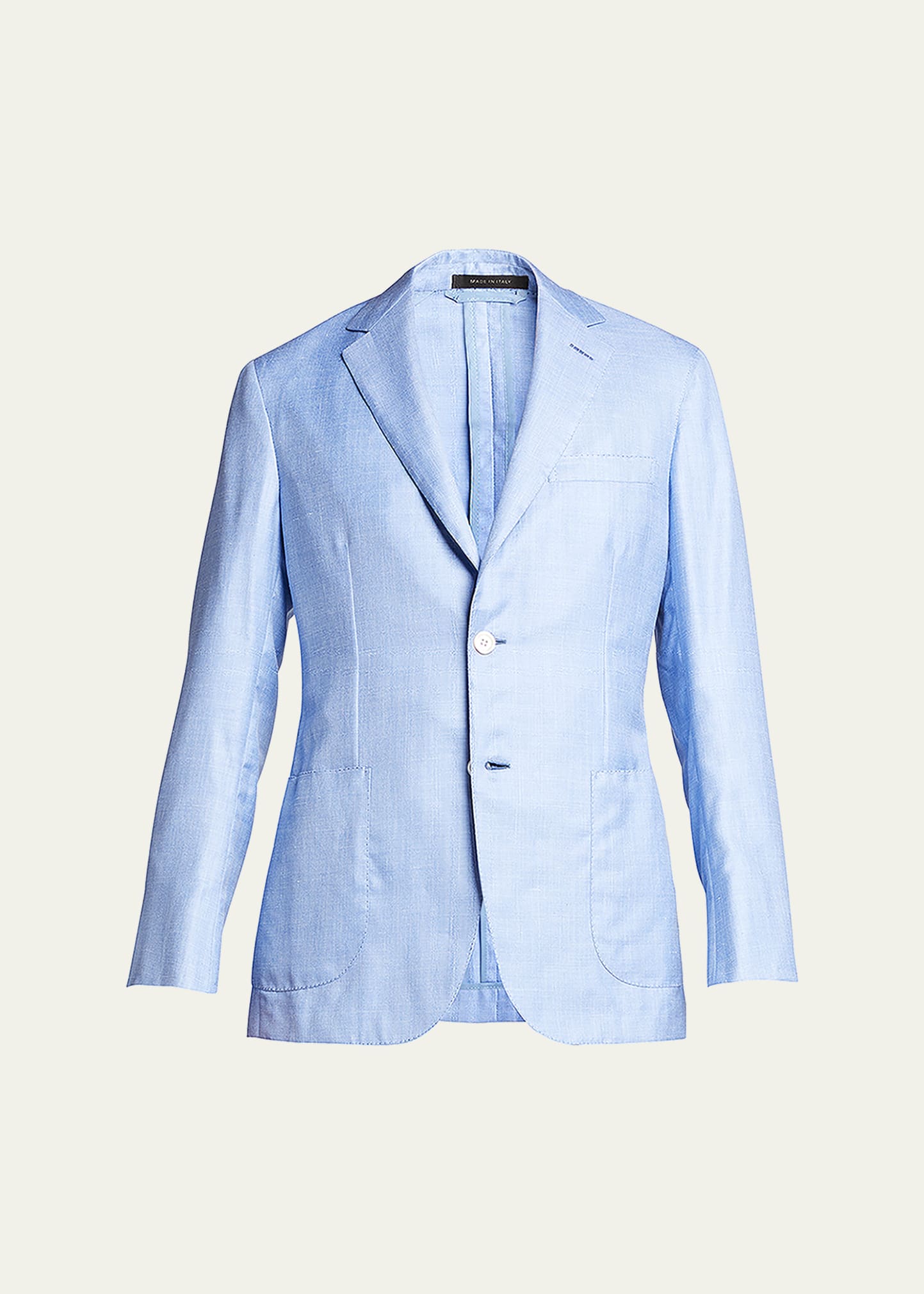 Men's Soft Cashmere-Blend Sport Jacket