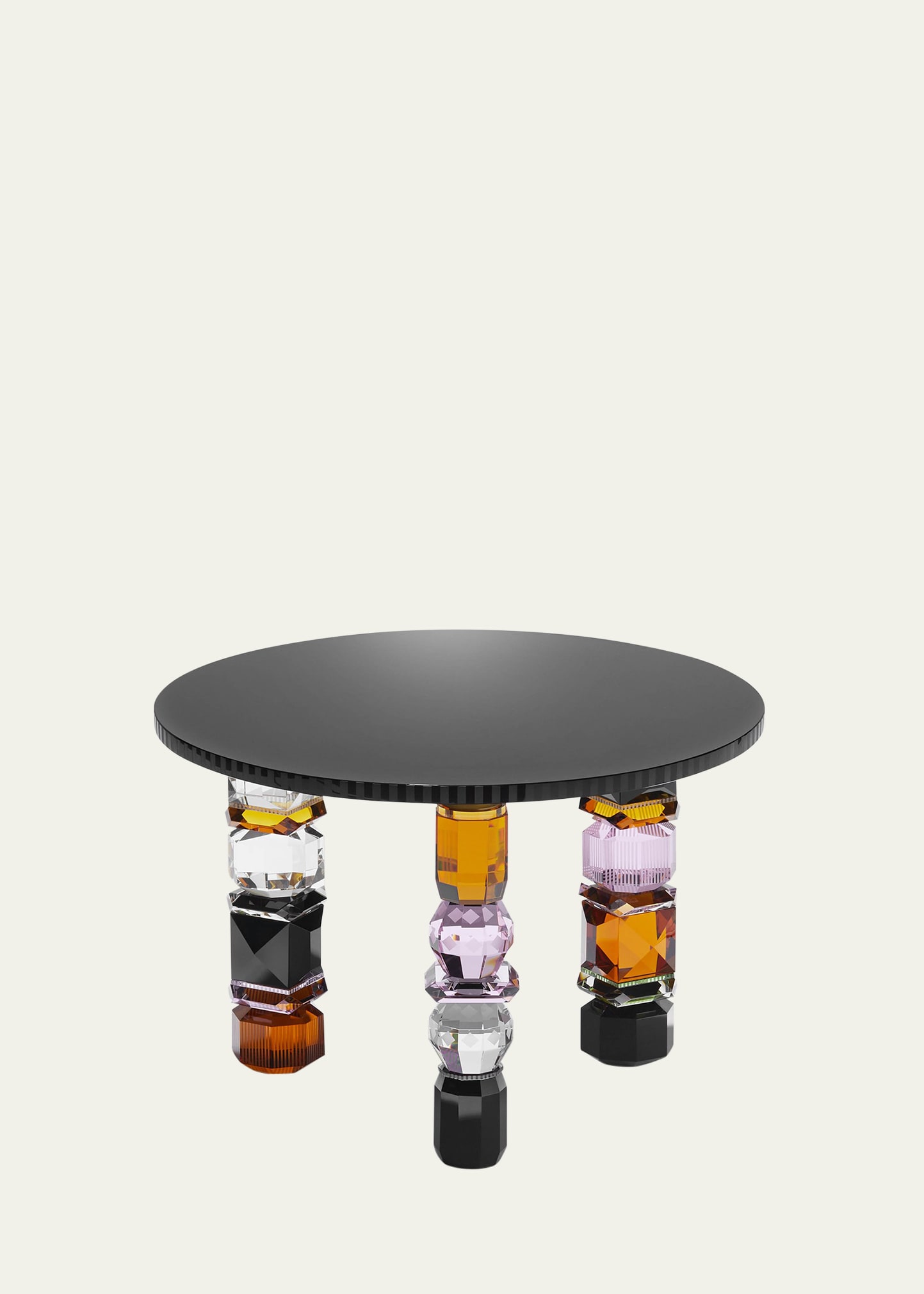Reflections Copenhagen Orlando Crystal Coffee Table In Multi