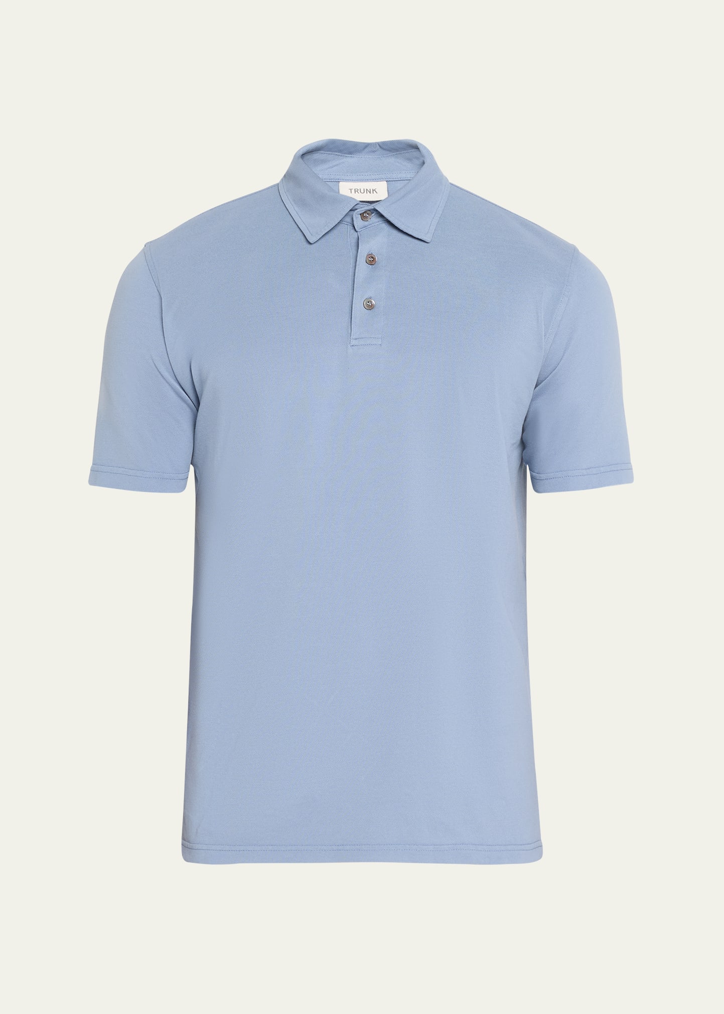 Trunk Men's Moxon Solid Polo Shirt In Blue