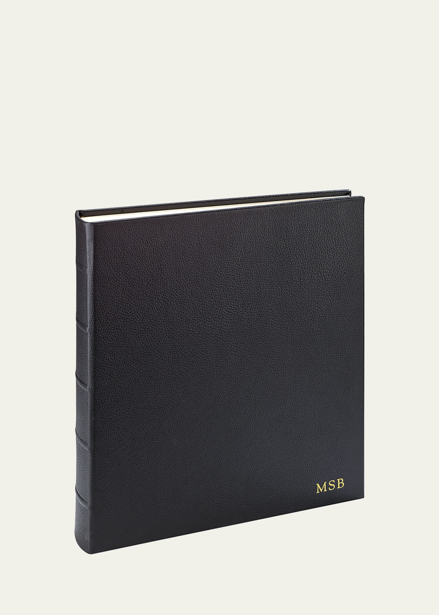 Graphic Image Large Bound Photo Album In Black