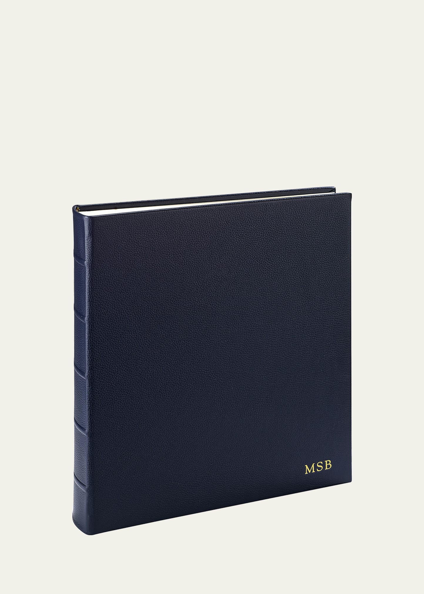 Graphic Image Large Bound Photo Album In Navy