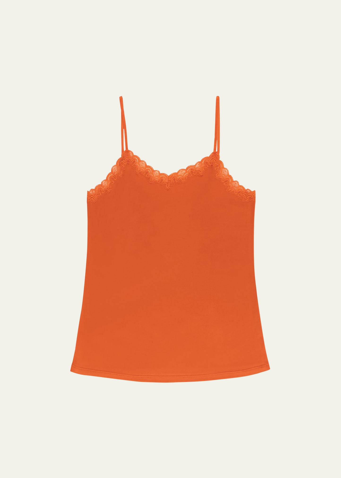 Uwila Warrior Soft Silk Camisole In Spicy Orange