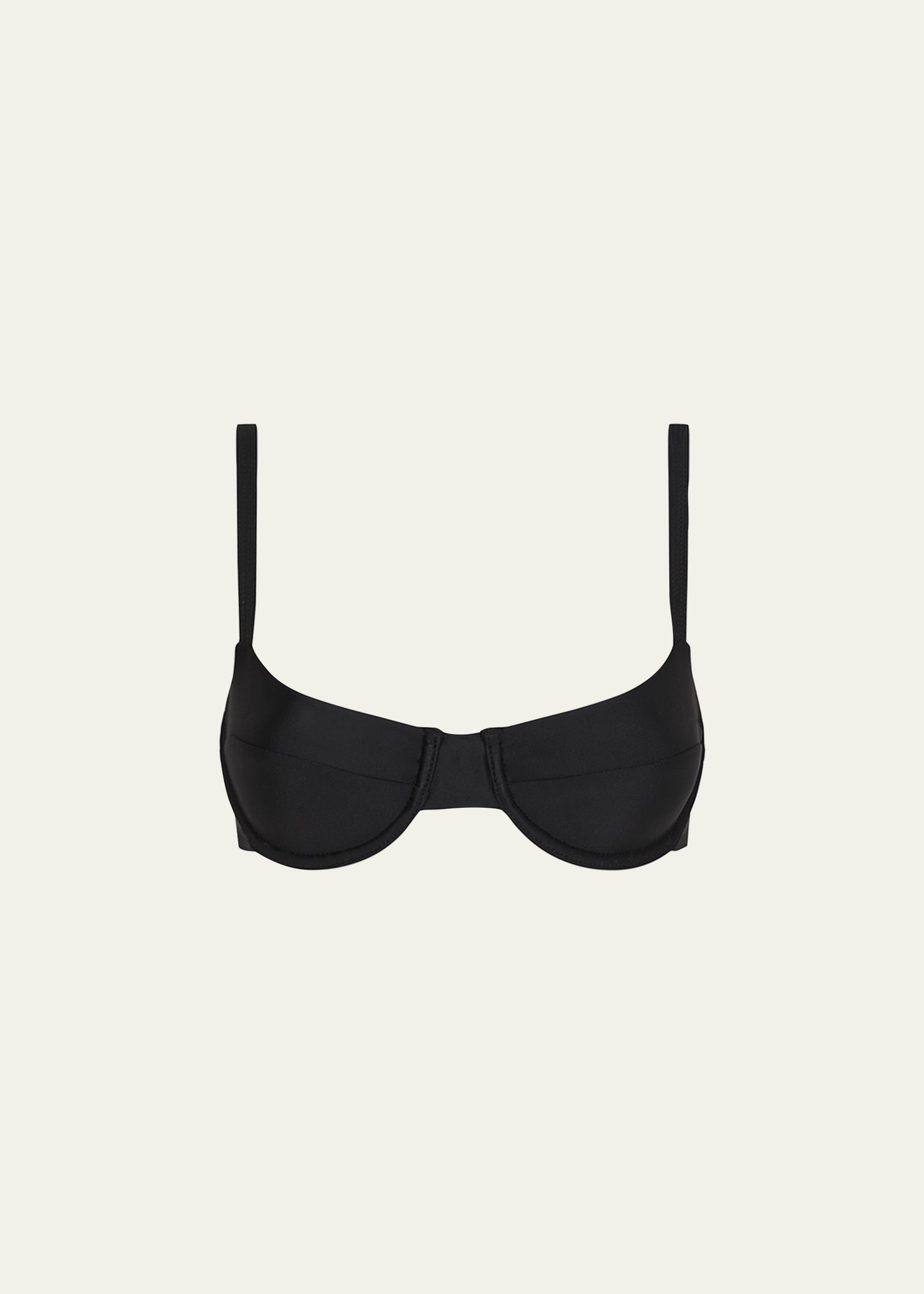 Shop Matteau Balconette Top A B Cup In Black